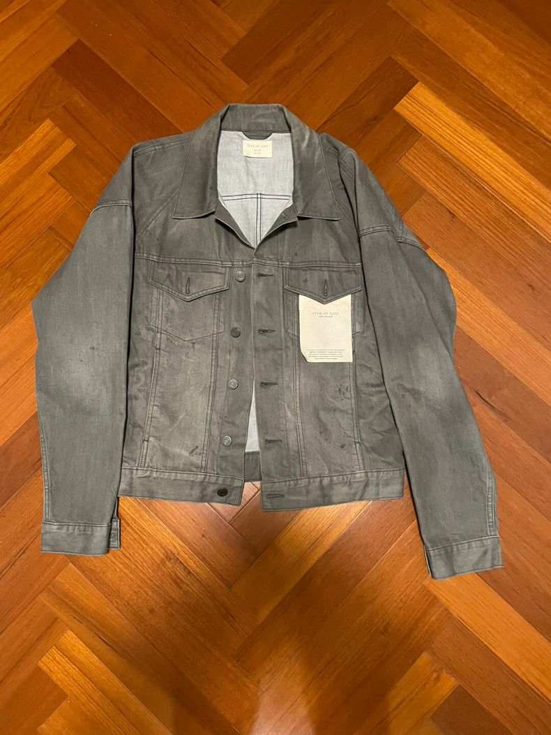Fear of God Fear of God Co-branded denim jacket Size US S / EU 44-46 / 1 - 1 Thumbnail