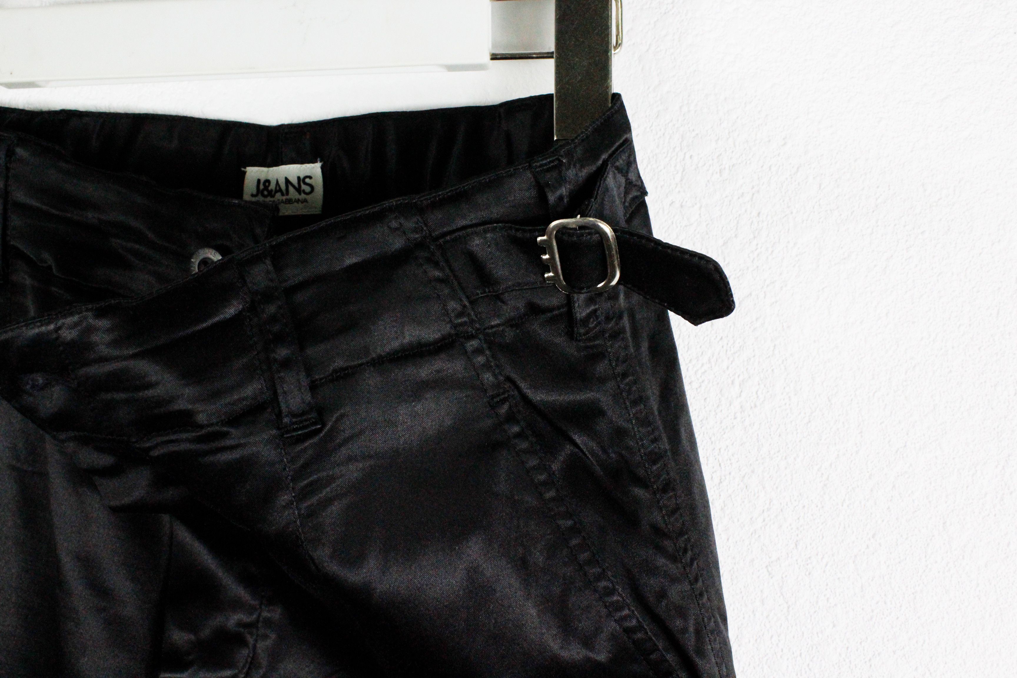 Dolce & Gabbana Vintage Dolce & Gabbana Archive Black Cargo Pants Trousers Size US 30 / EU 46 - 8 Thumbnail