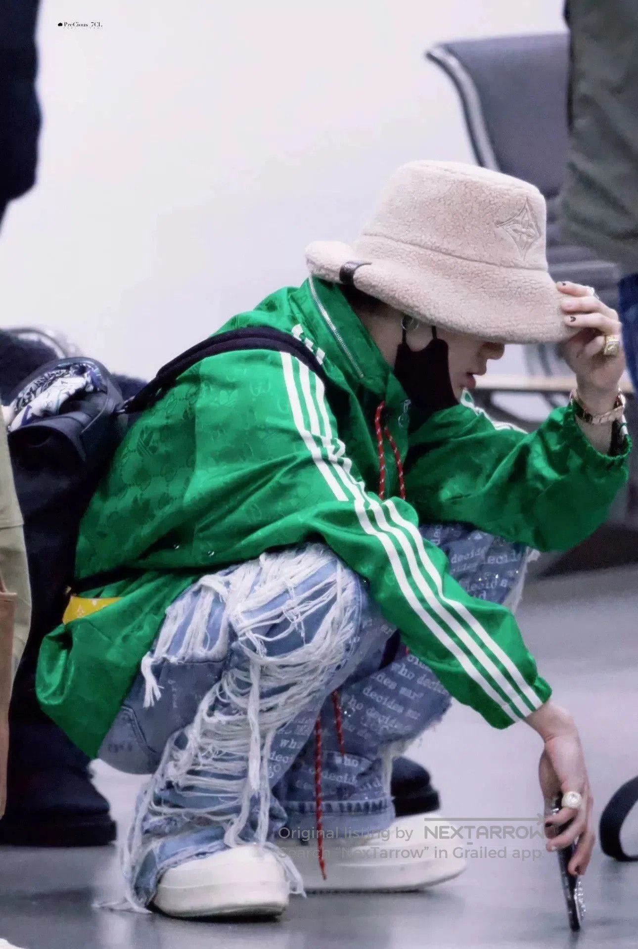 Gucci gucci x adidas green half. Size US L / EU 52-54 / 3 - 8 Thumbnail
