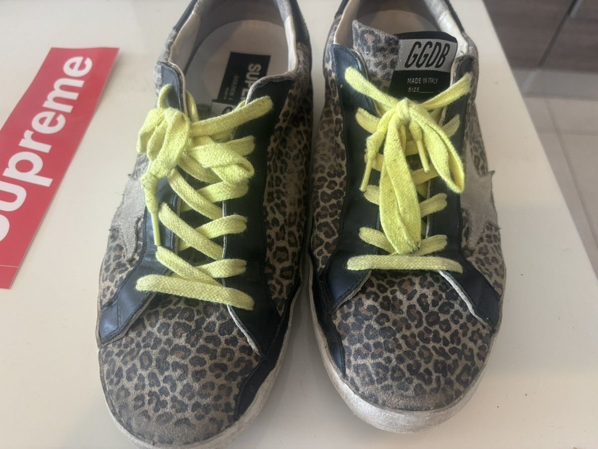 Golden Goose Golden Goose Superstar Leopard Print Sneakers – Size 7US Size US 7 / EU 40 - 2 Thumbnail