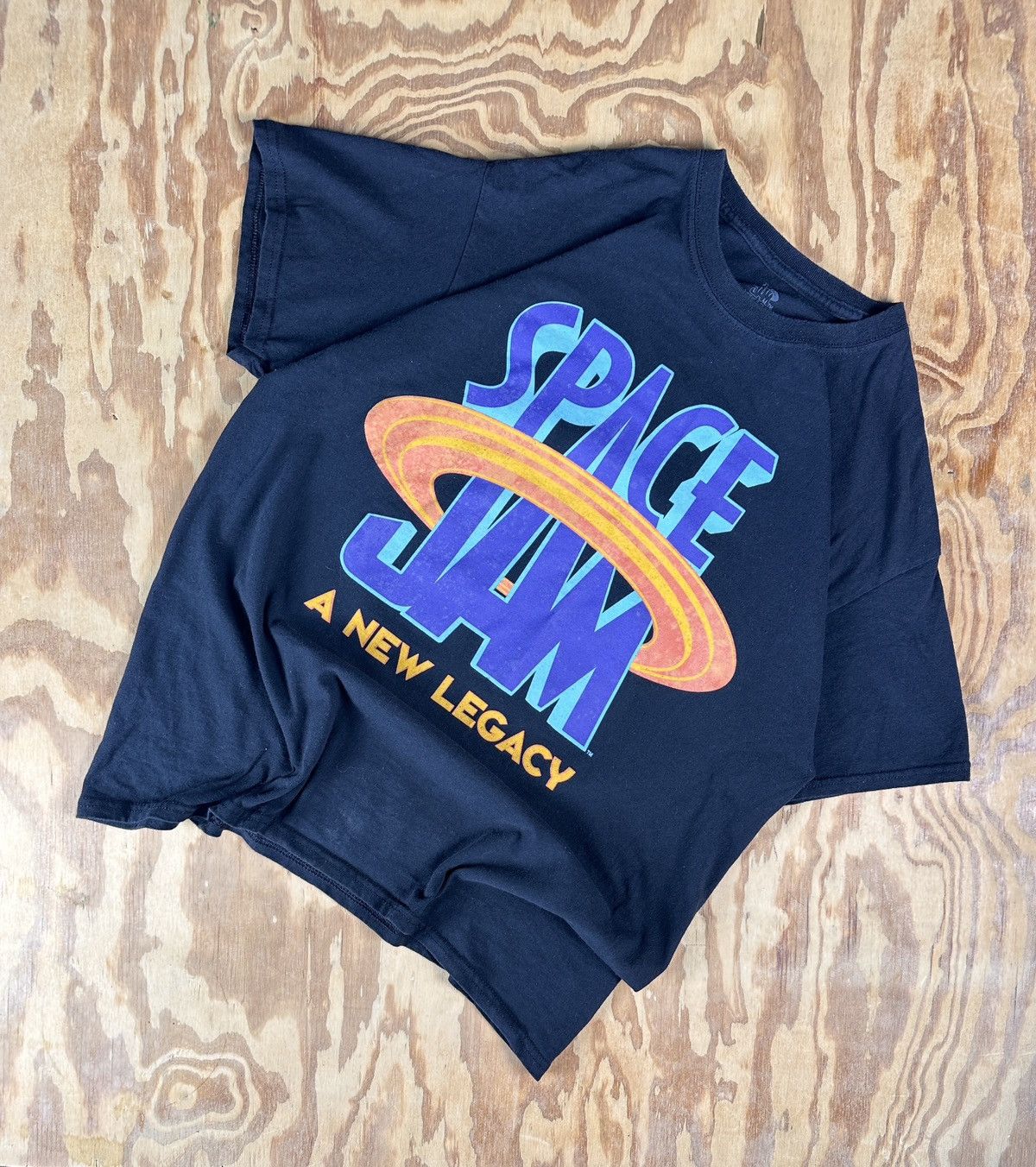 Cartoon Network Space Jam “A New Legacy” Black T-Shirt Size US L / EU 52-54 / 3 - 3 Thumbnail