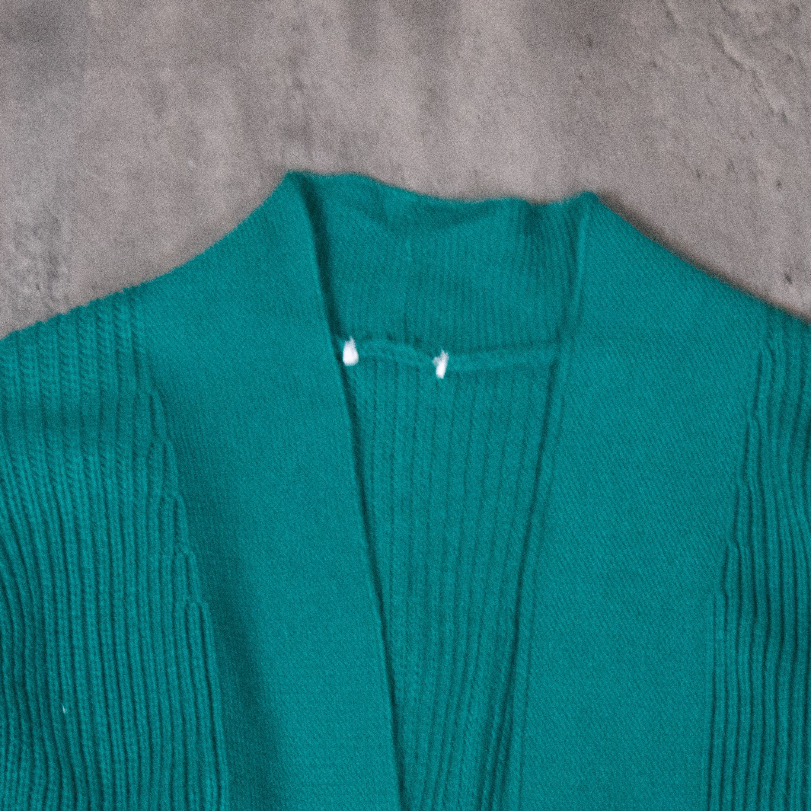 Vintage VIntage Y2K 2000's Teal Flower Corset Baggy Cardigan Shawl Size US M / EU 48-50 / 2 - 7 Thumbnail