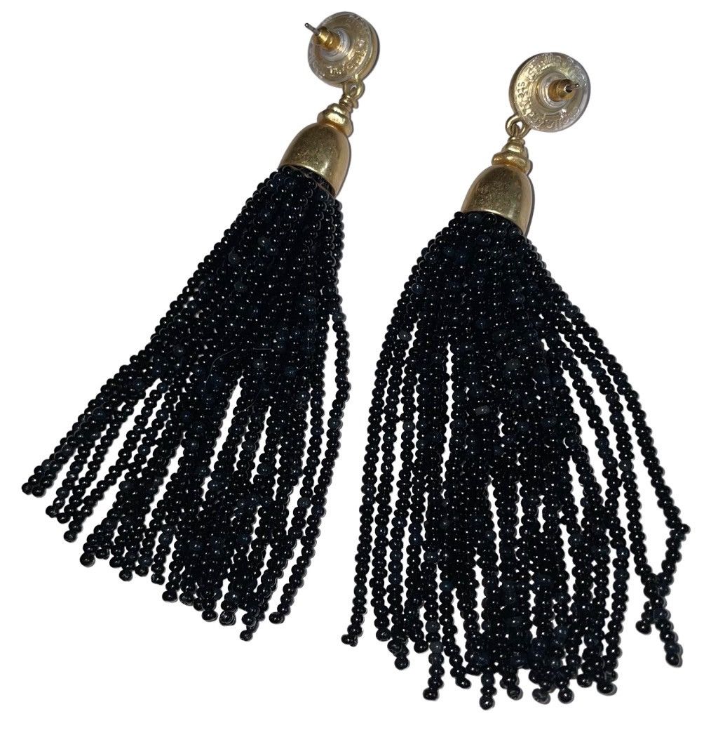 Other Stella & Dot Gita Hand Beaded Tassel Earrings Size ONE SIZE - 6 Thumbnail