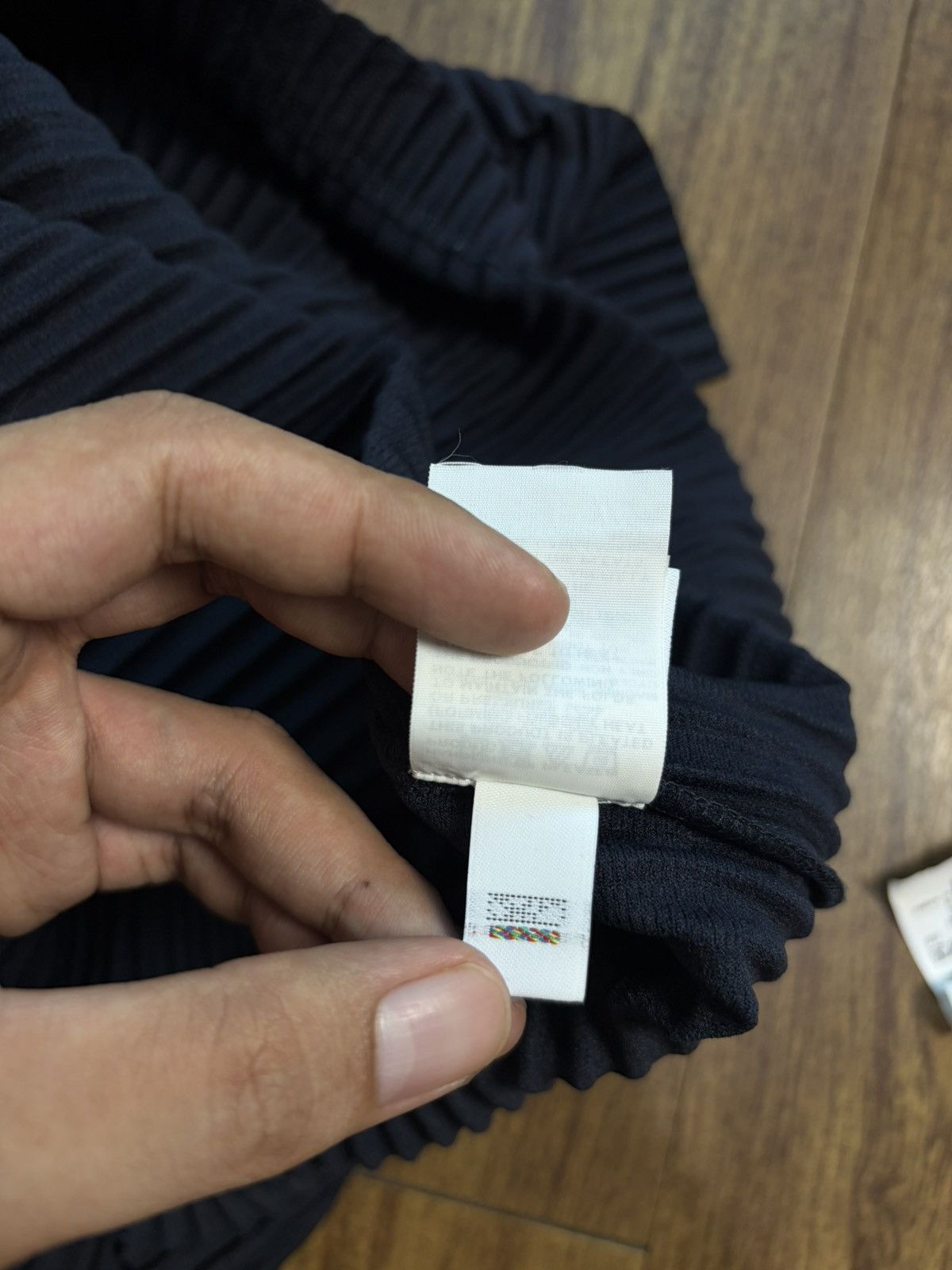 Homme Plisse Issey Miyake FREE TAX! Issey Miyake Homme Plisse Pleated Polo Shirt Size US L / EU 52-54 / 3 - 9 Thumbnail