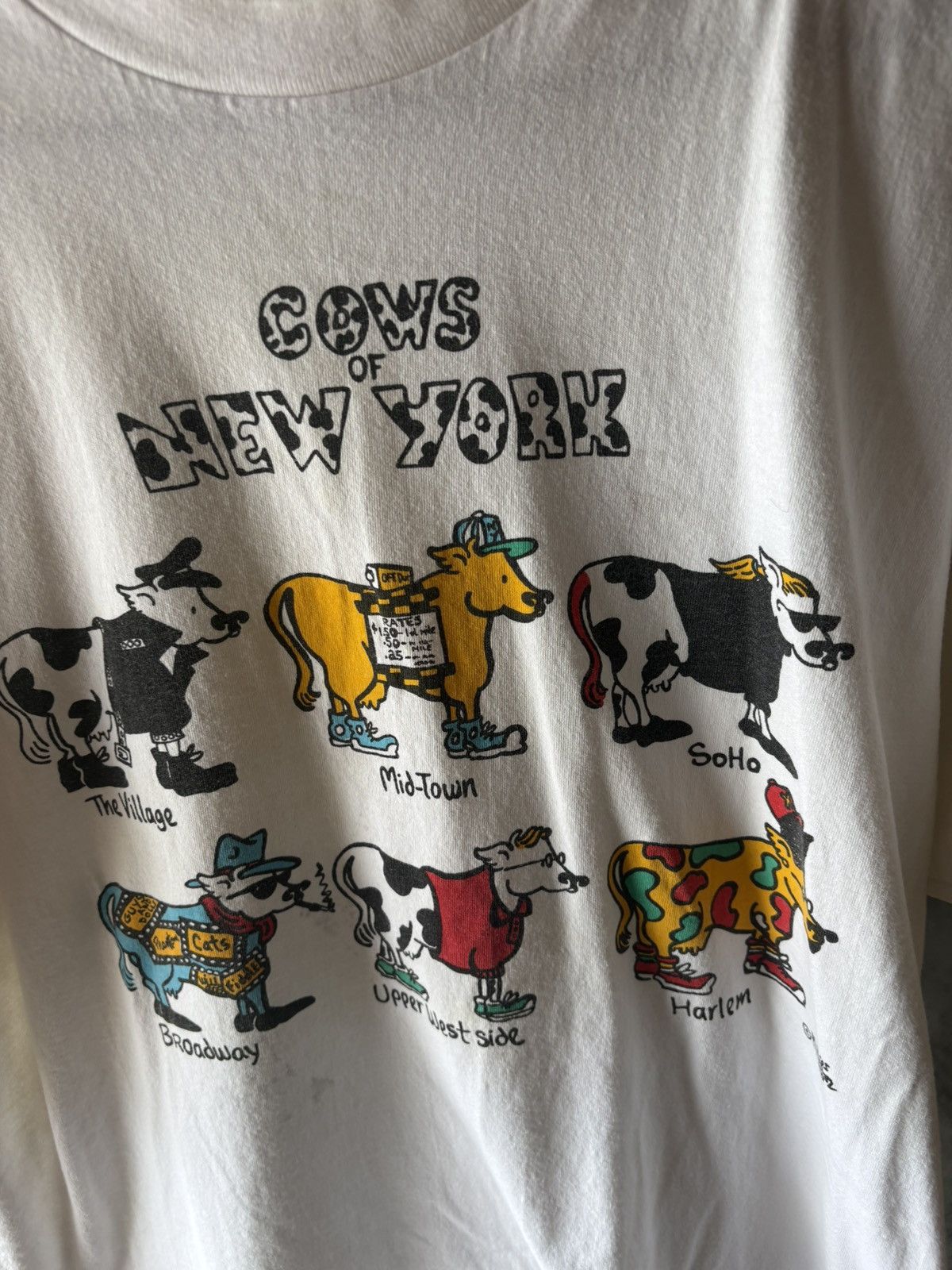 Vintage 1980’s Cows of New York T-Shirt Size US XL / EU 56 / 4 - 3 Thumbnail