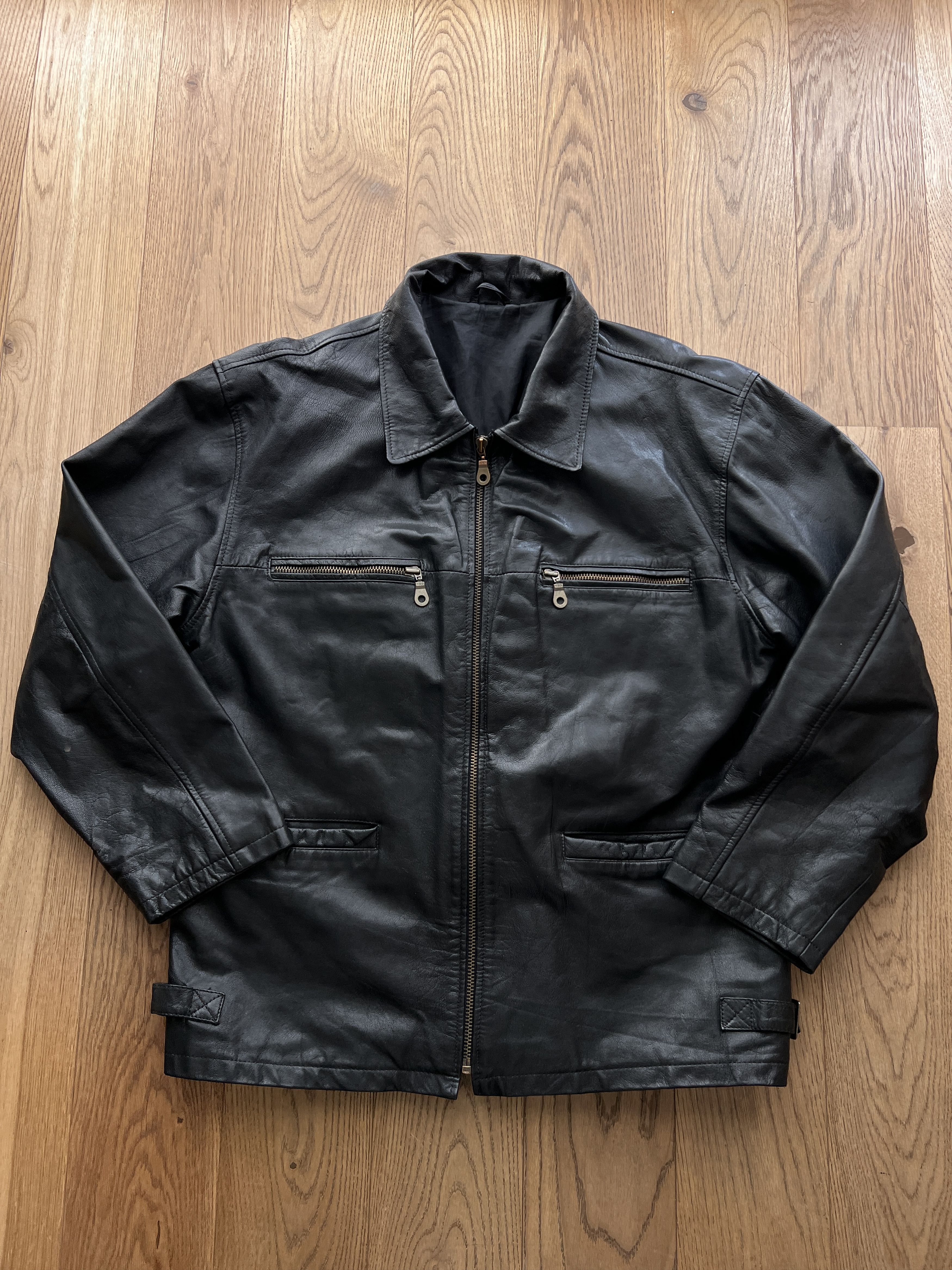 If Six Was Nine Japanese shine leather jacket 2000s rick owens kapital style Size US L / EU 52-54 / 3 - 2 Thumbnail