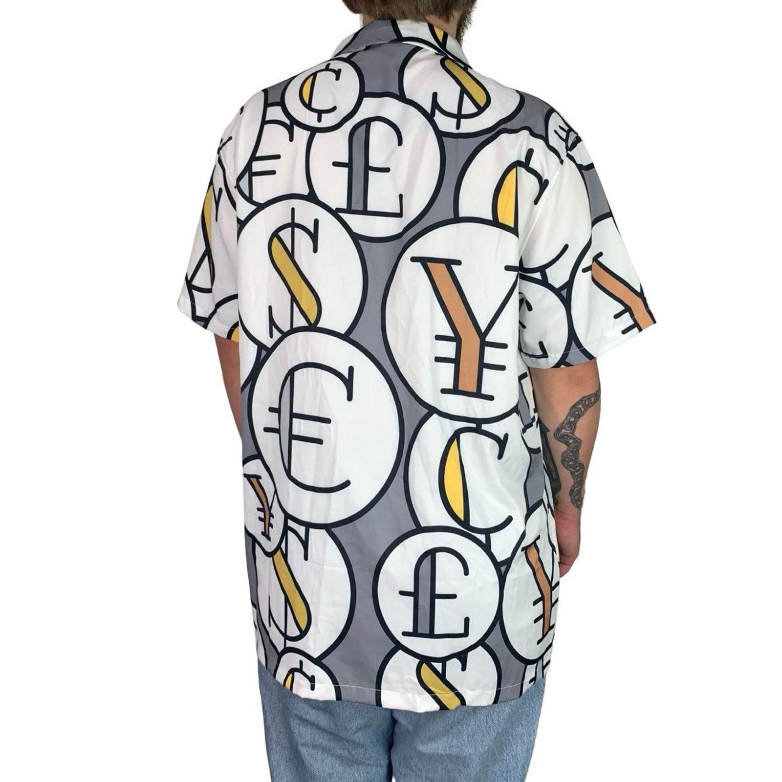 Japanese Brand × Vintage Vintage Y2K Brooklyn State Graphic Button Up Shirt Size US XXL / EU 58 / 5 - 3 Thumbnail