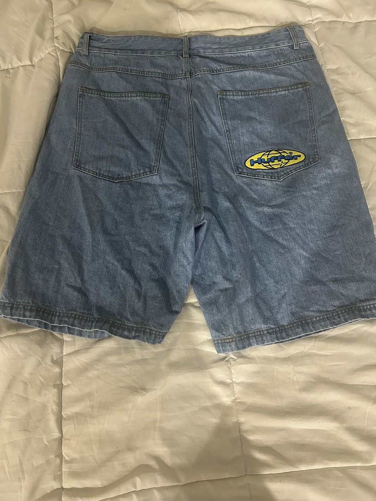 Huffer Baggy Jorts 34” Blue