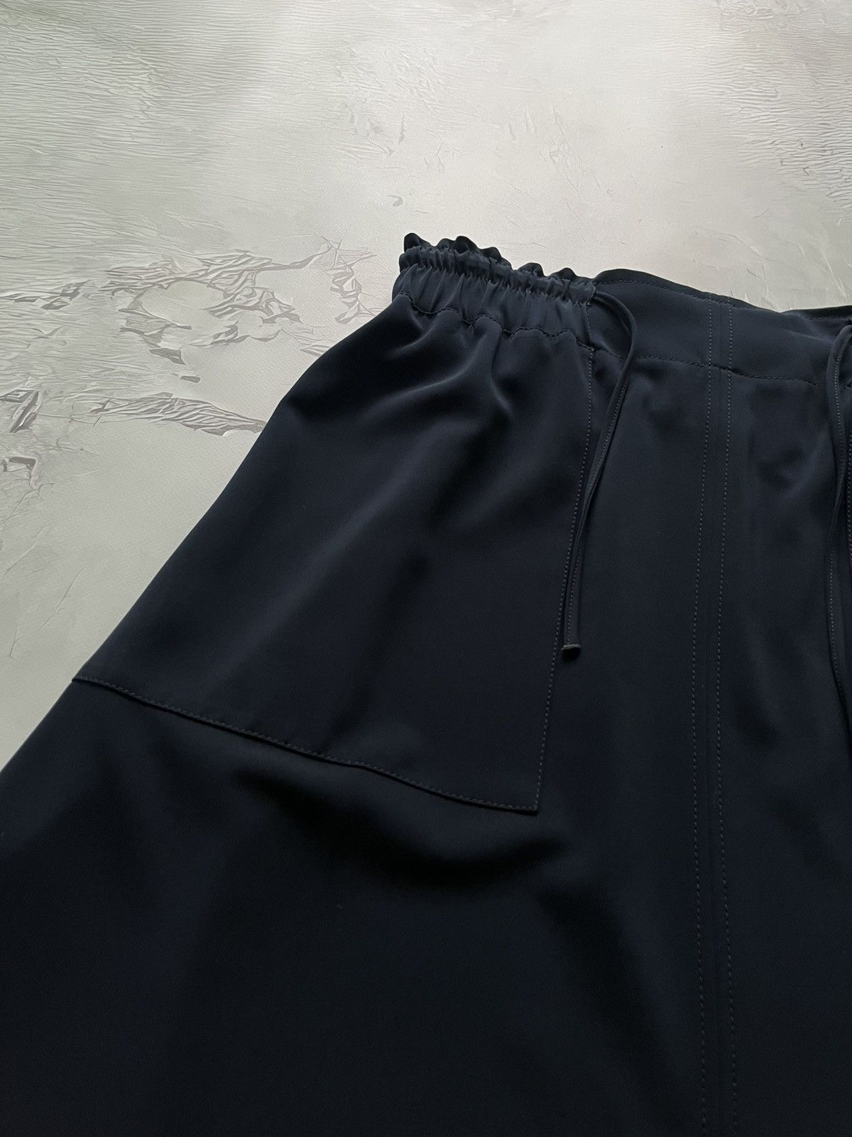 Akris Akris Punto Vintage Luxury Midi Skirts Blue Size 28" / US 6 / IT 42 - 8 Thumbnail