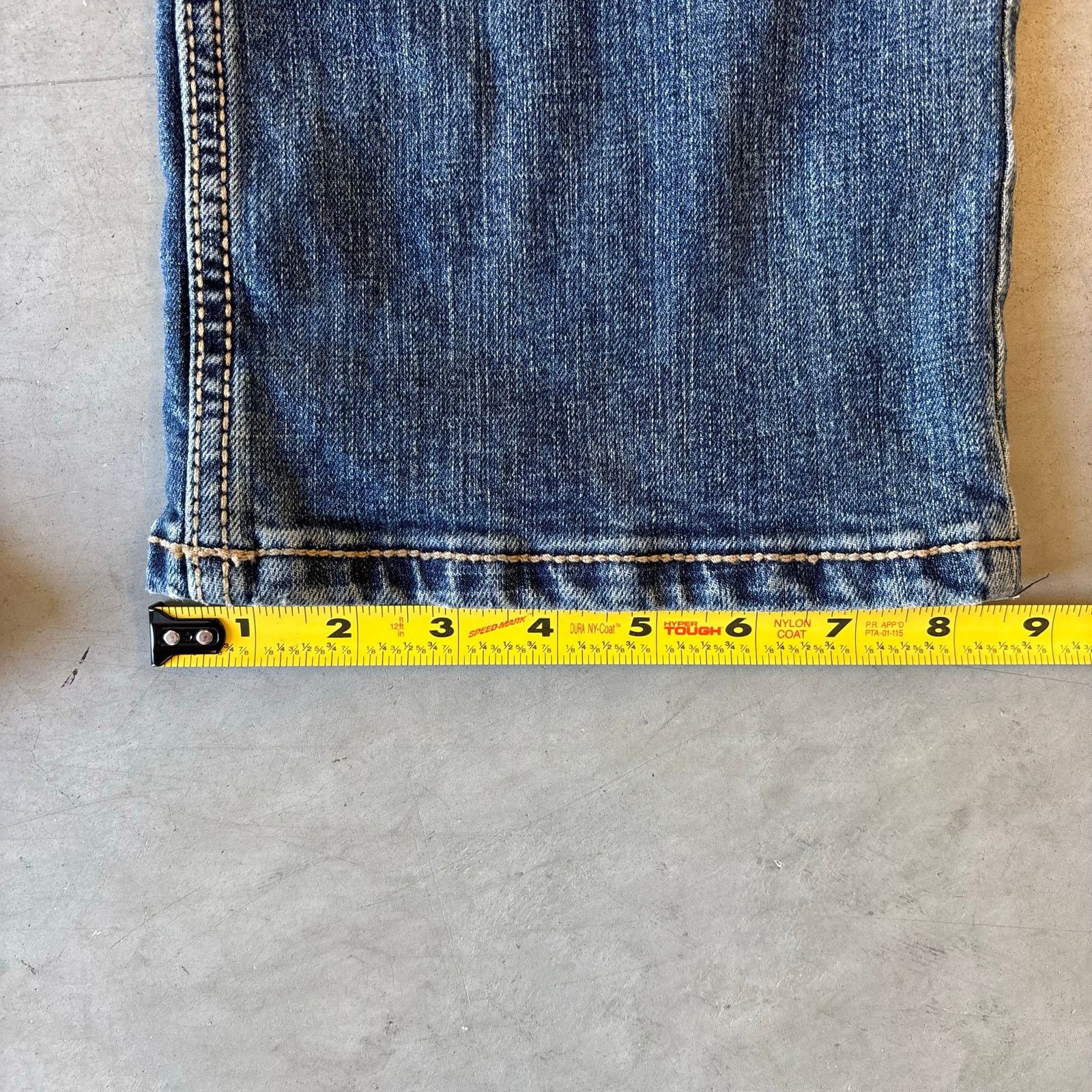 Wrangler y2k vintage faded washed bootcut jeans Size US 32 / EU 48 - 3 Thumbnail