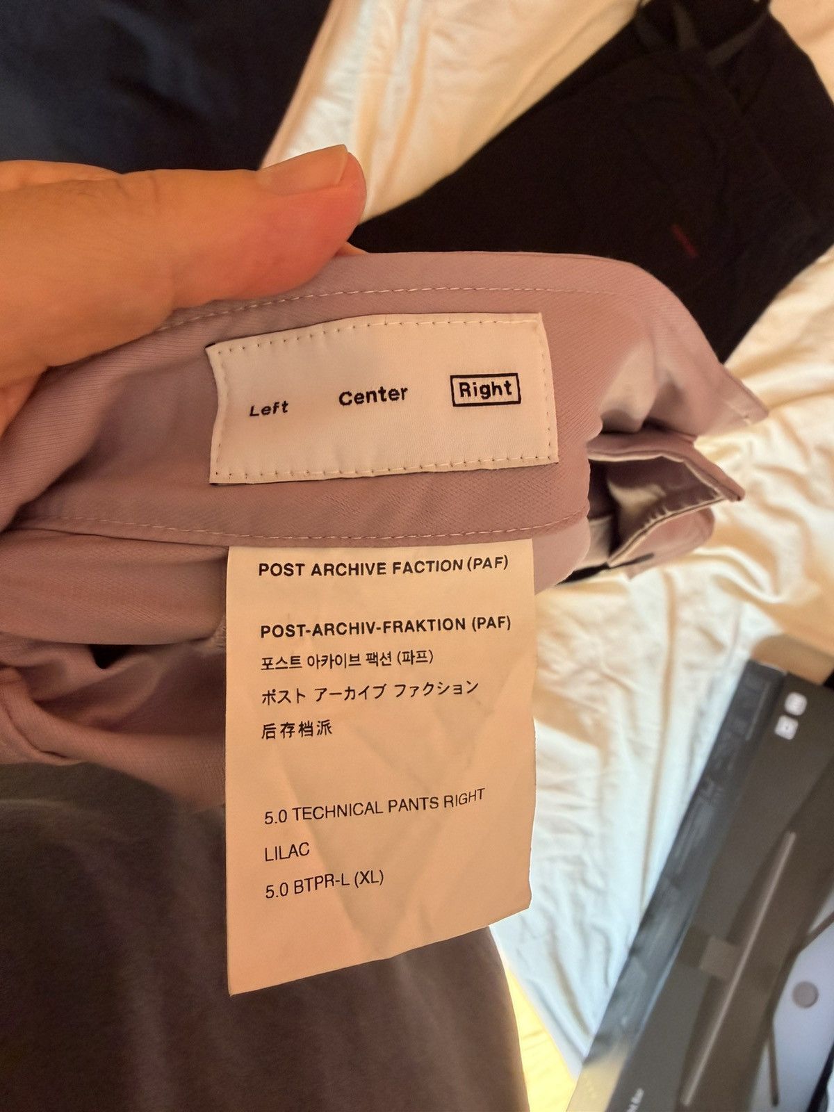 POST ARCHIVE FACTION (PAF) Right Technical Pants Size US 36 / EU 52 - 4 Thumbnail