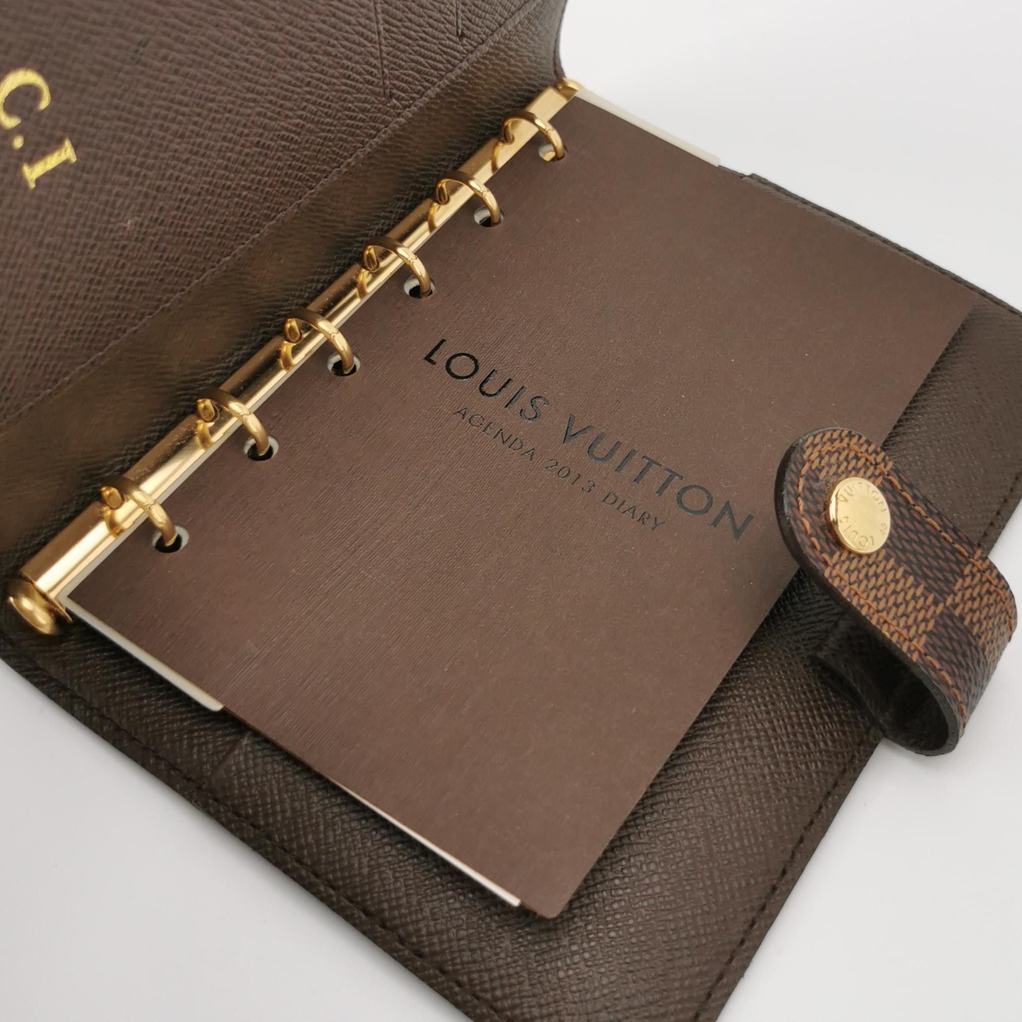Louis Vuitton Louis Vuitton (LV) Small Checkerboard Snap Notepad -y2506 Size ONE SIZE - 2 Thumbnail