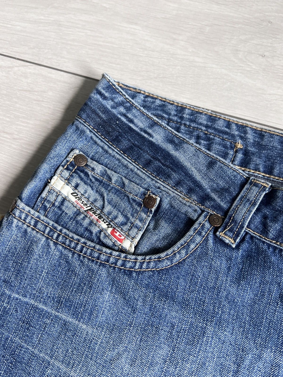 Diesel Diesel Baggy Distressed Denim Y2K Jeans Size US 32 / EU 48 - 14 Thumbnail