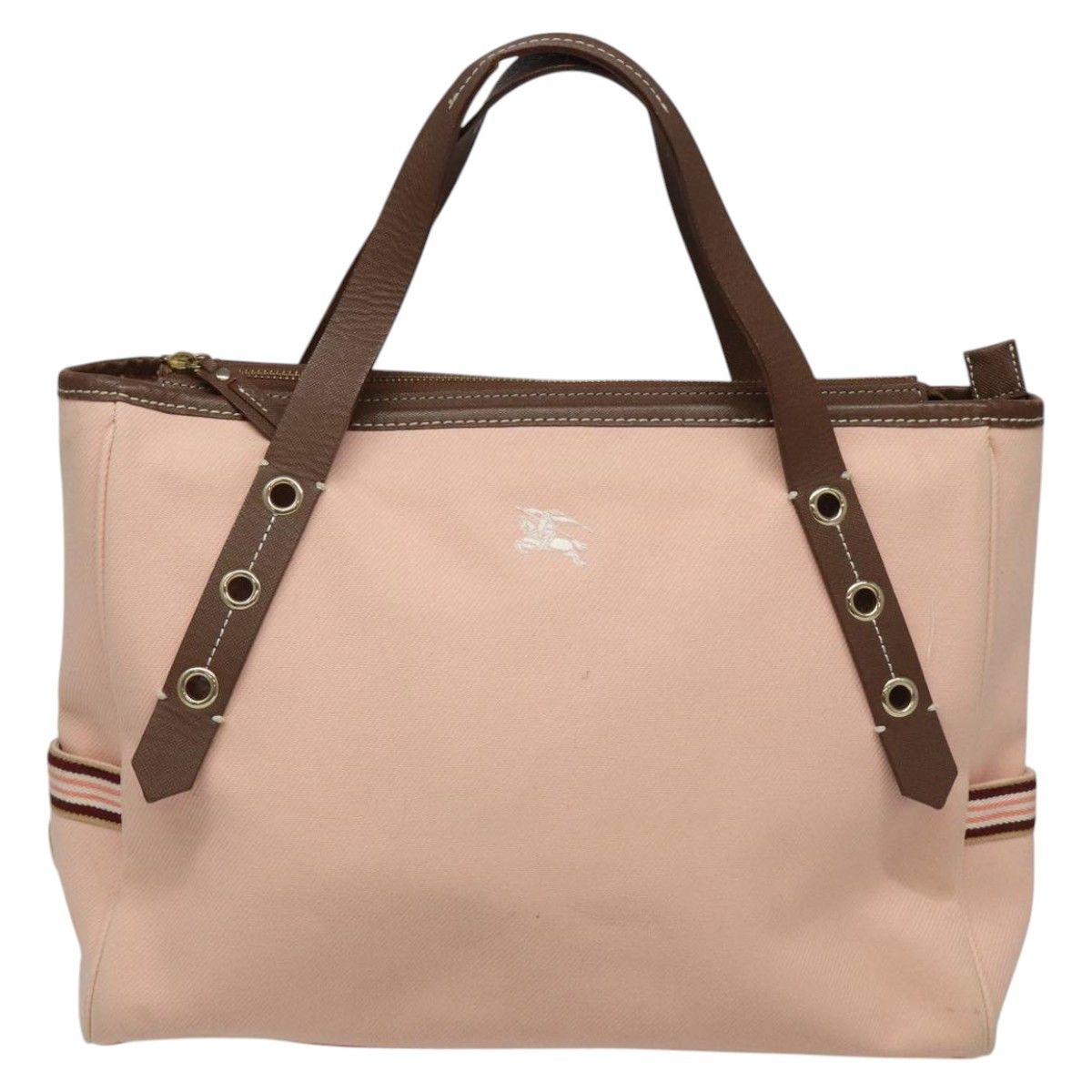 Burberry Blue Label Pink Canvas Handbag (Pre-Owned) Size ONE SIZE - 1 Thumbnail