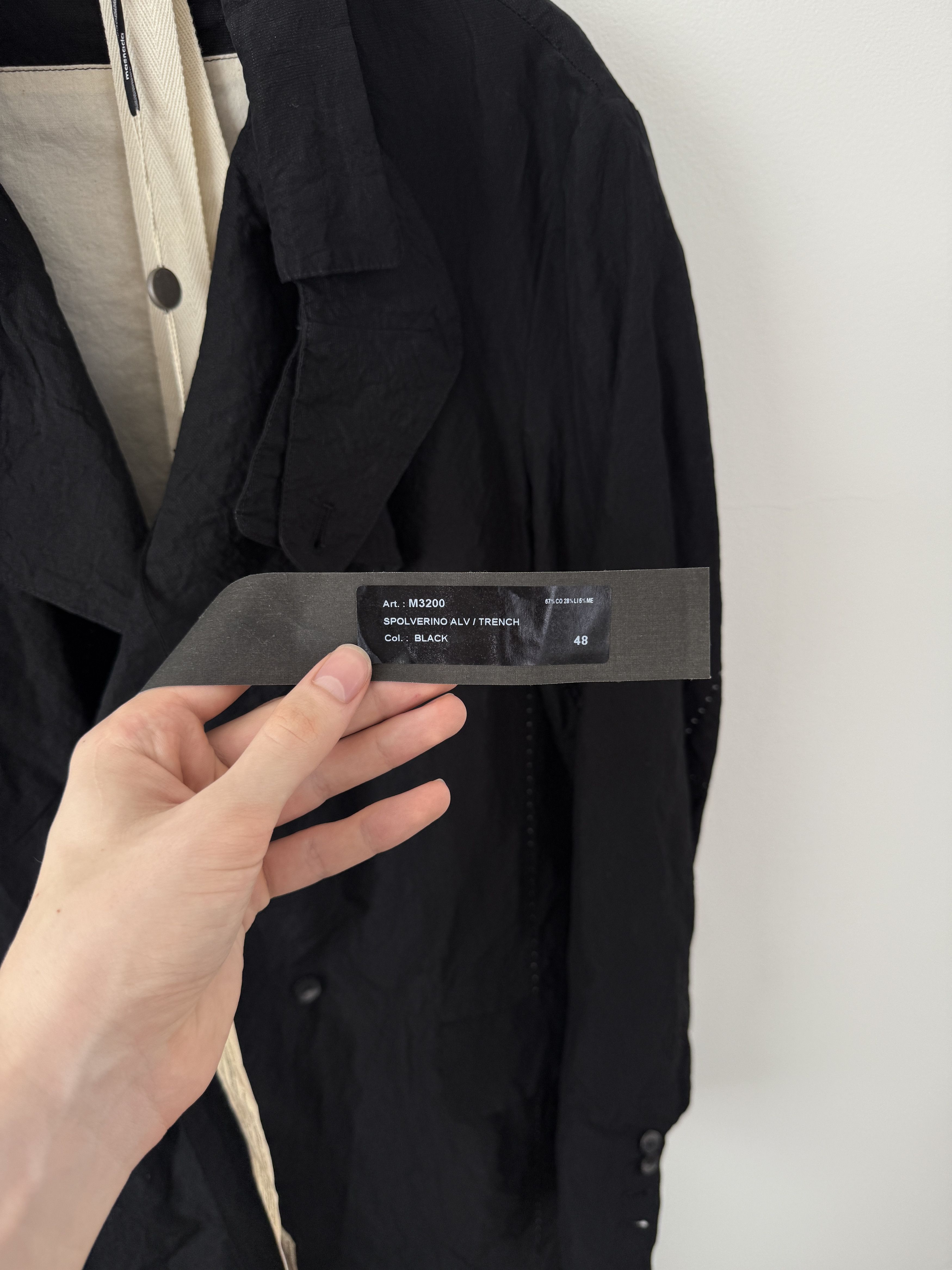 Masnada Double Breasted Trench Coat Size US M / EU 48-50 / 2 - 12 Thumbnail