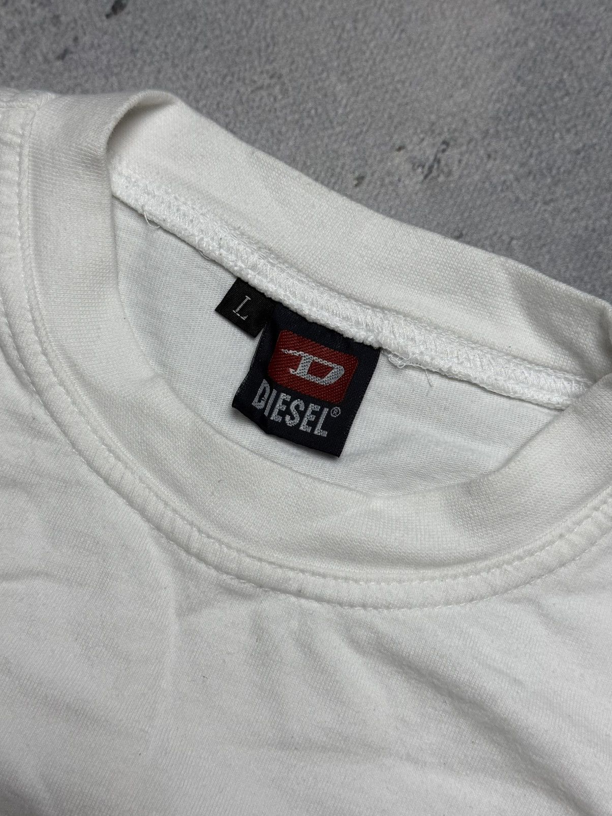 Diesel Vintage Tee Shirt Diesel Big Logo Punk y2k Japan Style 00s Size US M / EU 48-50 / 2 - 6 Thumbnail