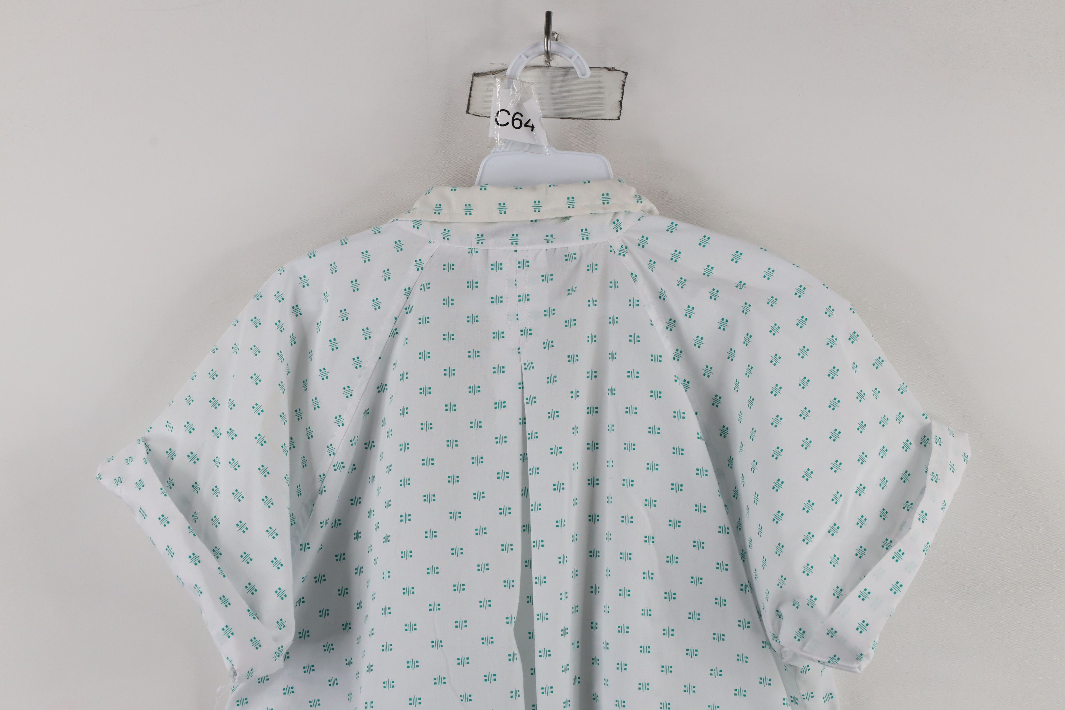 Vintage Vintage 90s Streetwear Cuffed Sleeve Collared Button Shirt Size L / US 10 / IT 46 - 12 Thumbnail