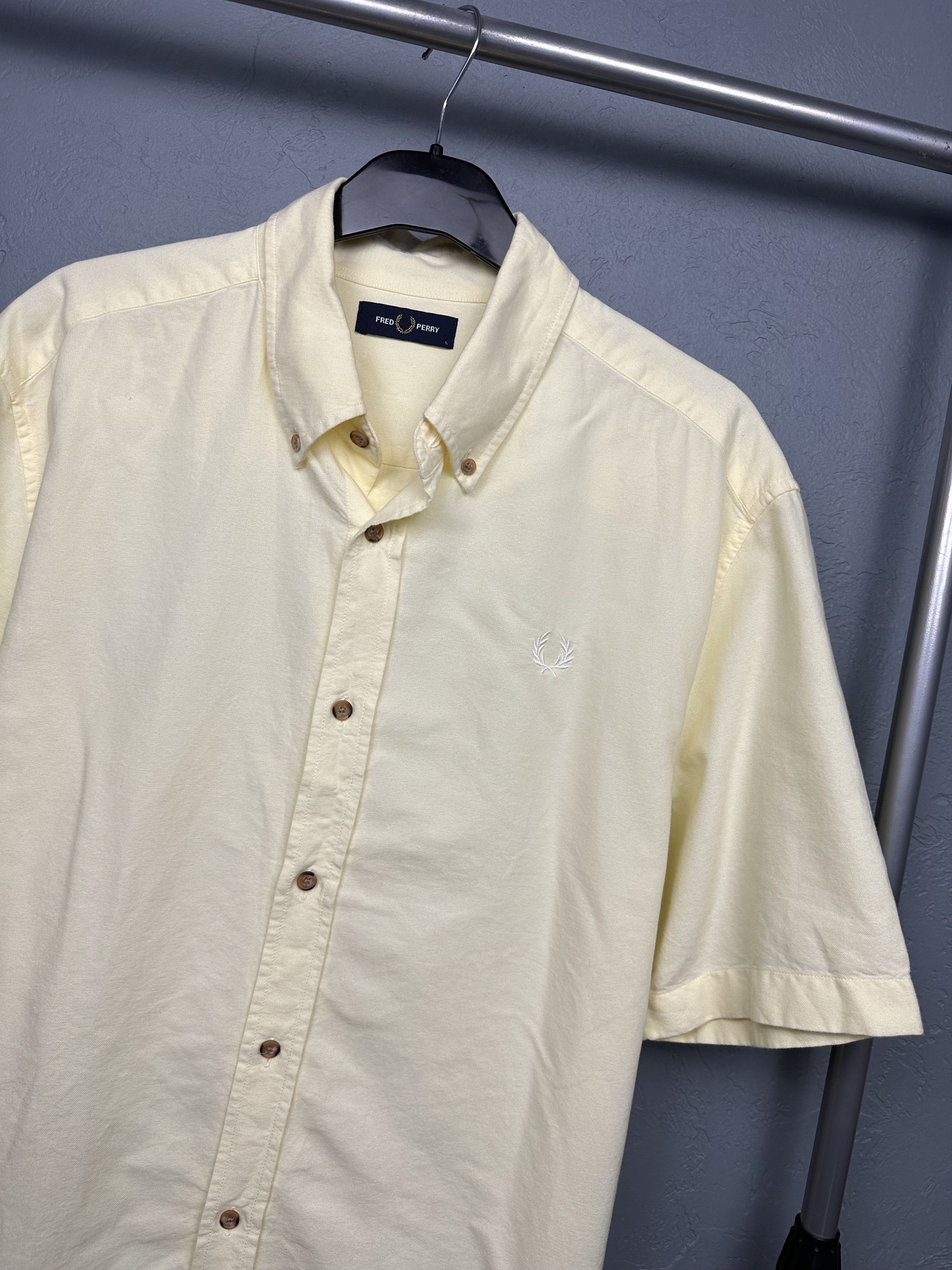 Fred Perry Fred Perry Mens Short Sleeve Shirt Size US L / EU 52-54 / 3 - 2 Thumbnail