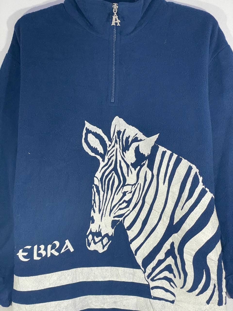 Other Vintage zebra habitat halfzipper size XL Size US XL / EU 56 / 4 - 5 Thumbnail