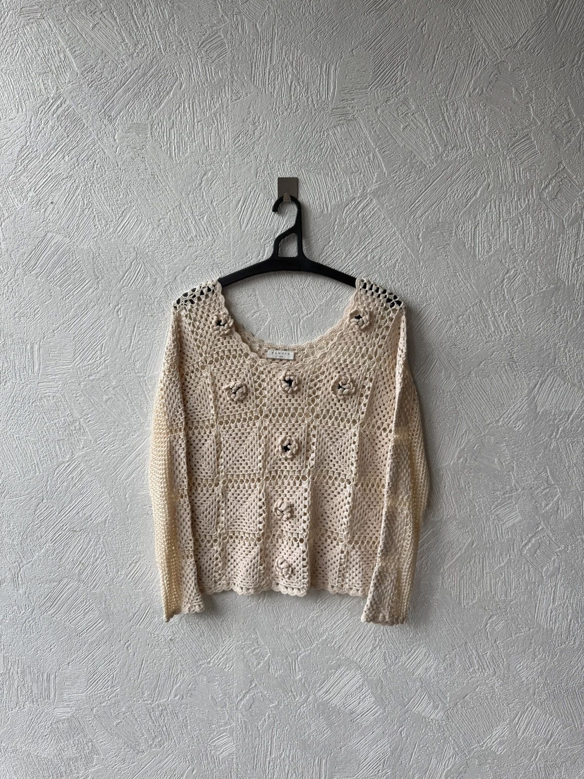 Sandro Sandro Paris Flowers Sweater Size S / US 4 / IT 40 - 1 Thumbnail