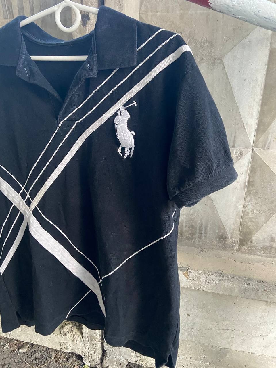 Polo Ralph Lauren Polo Ralph Lauren vintage Faded Y2K Polo Jersey Shirt Size US L / EU 52-54 / 3 - 3 Thumbnail