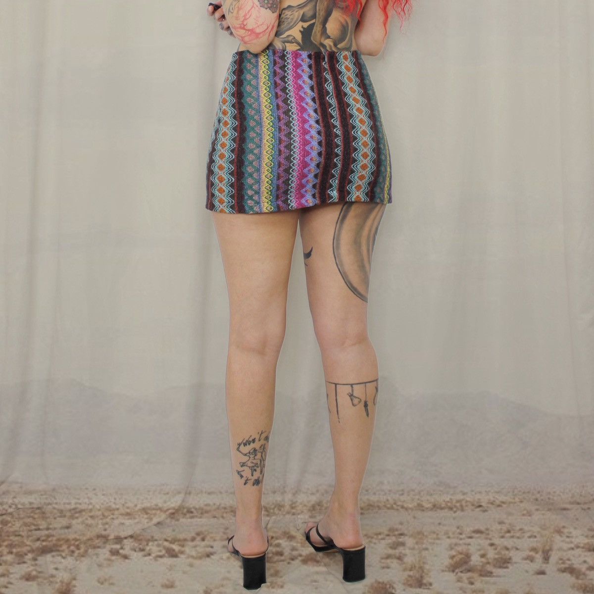 Other 🎏MULTICOLOR STRIPES MINISKIRT🎏 Size 26" / US 2 / IT 38 - 3 Thumbnail
