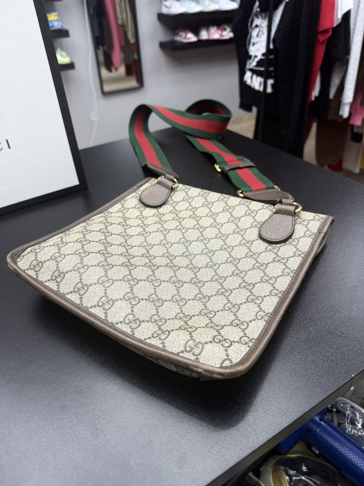 Gucci Gucci Neo Vintage Medium Messenger Bag Size ONE SIZE - 11 Thumbnail