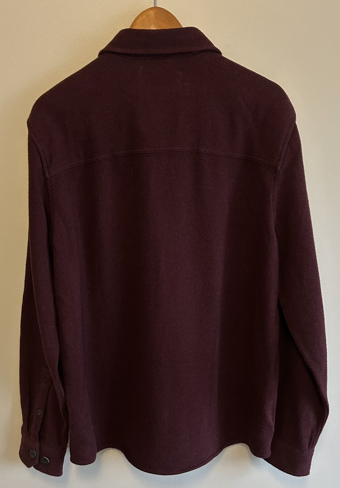 Helly Hansen Helly Hansen Burgundy Button Up Flannel Long Sleeve Shirt Size US L / EU 52-54 / 3 - 7 Thumbnail