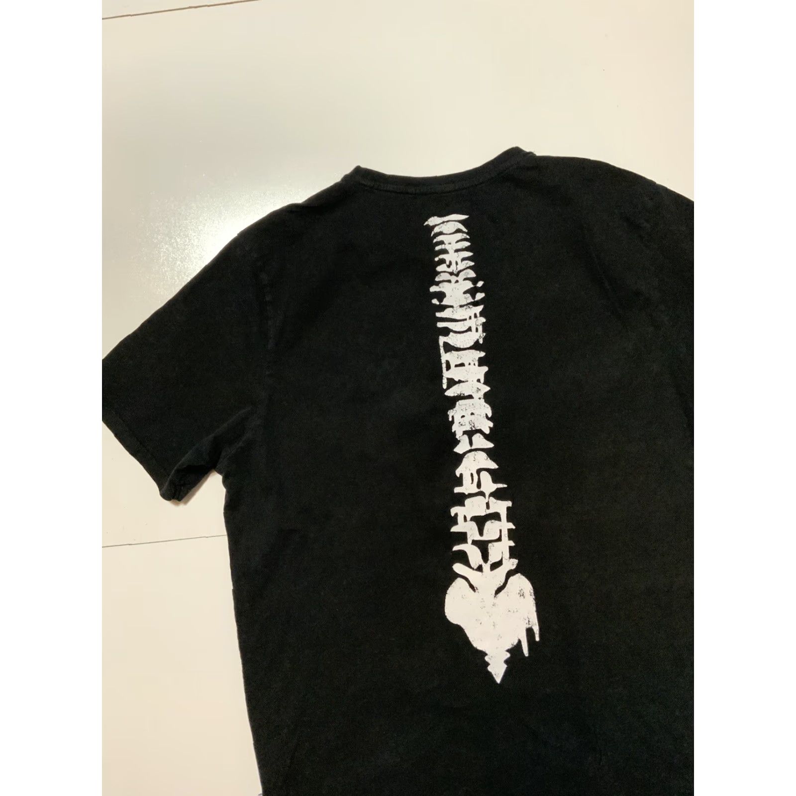 Vintage VINTAGE Triple Five Soul New York Spine Bones Skeleton Graphic Black T-Shirt XXL Men Size US XXL / EU 58 / 5 - 4 Thumbnail