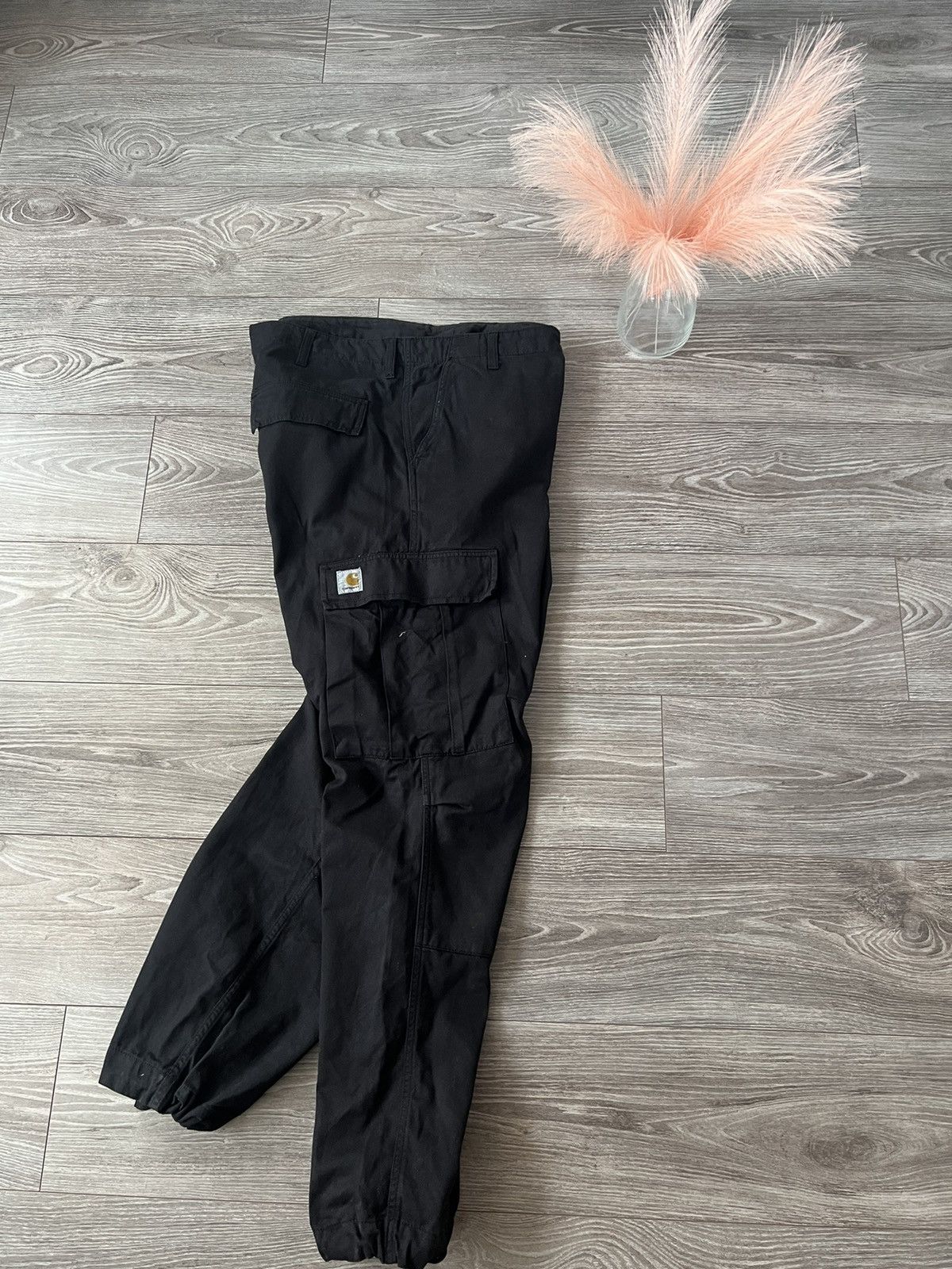 Carhartt × Carhartt Wip ‼️Carhartt Wip Regular Cargo Y2k Box Logo Rap Pants‼️ Size US 36 / EU 52 - 18 Thumbnail