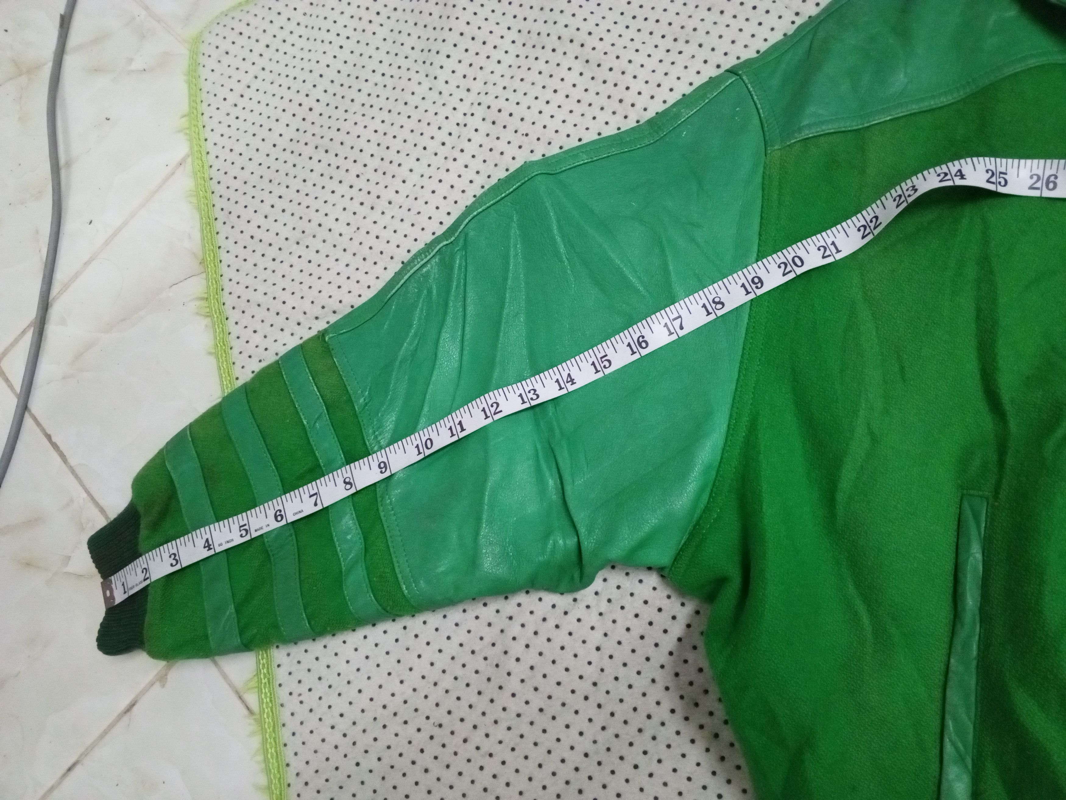 PERSON'S PERSONS Vintage Leather Sleeve Flag Spell Out Vrsity Jacket Size US XL / EU 56 / 4 - 17 Thumbnail