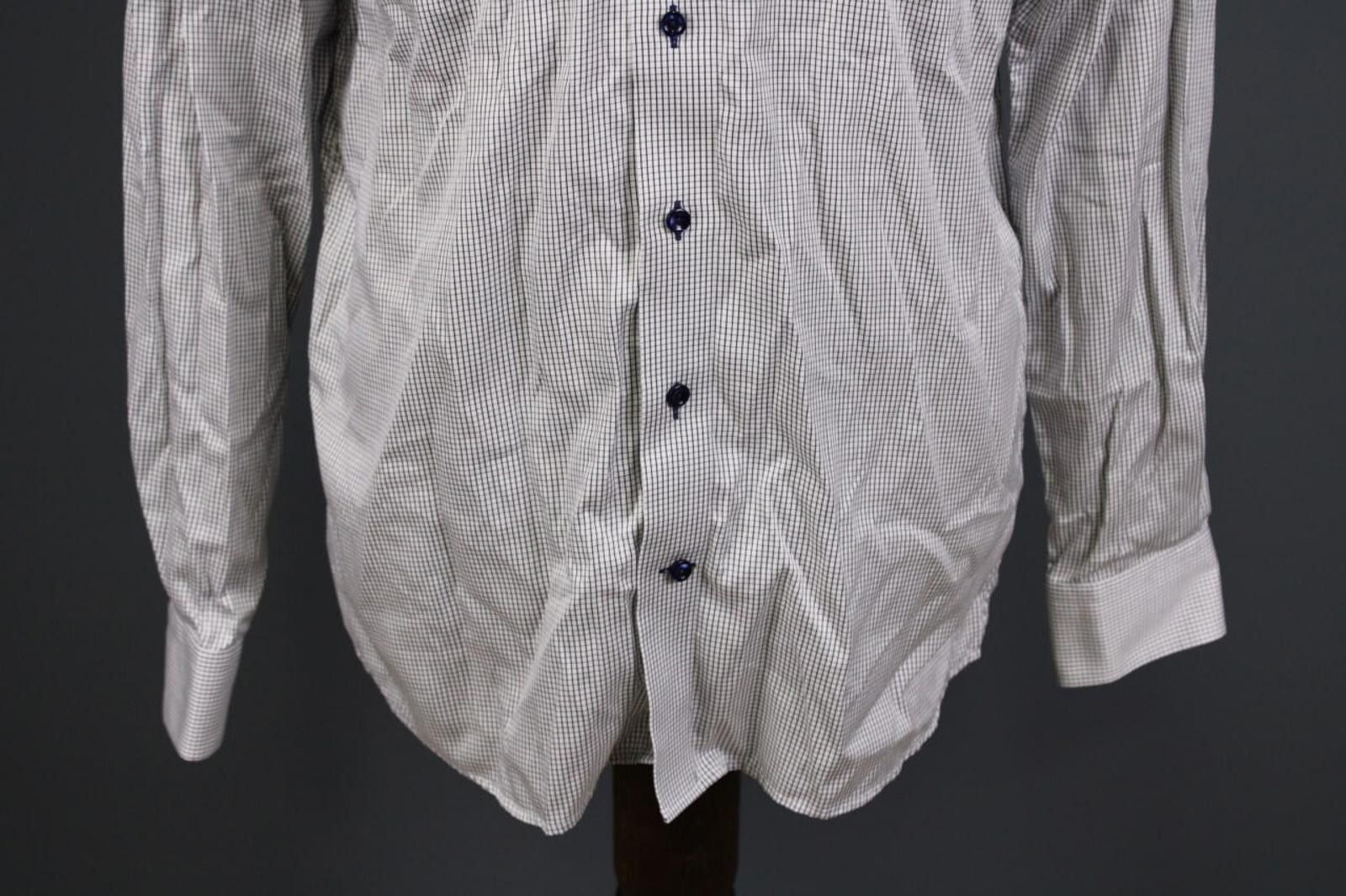 Eton Eton Contemporary Fit Check Button Down Shirt Size 41 / 16 Size US M / EU 48-50 / 2 - 4 Thumbnail