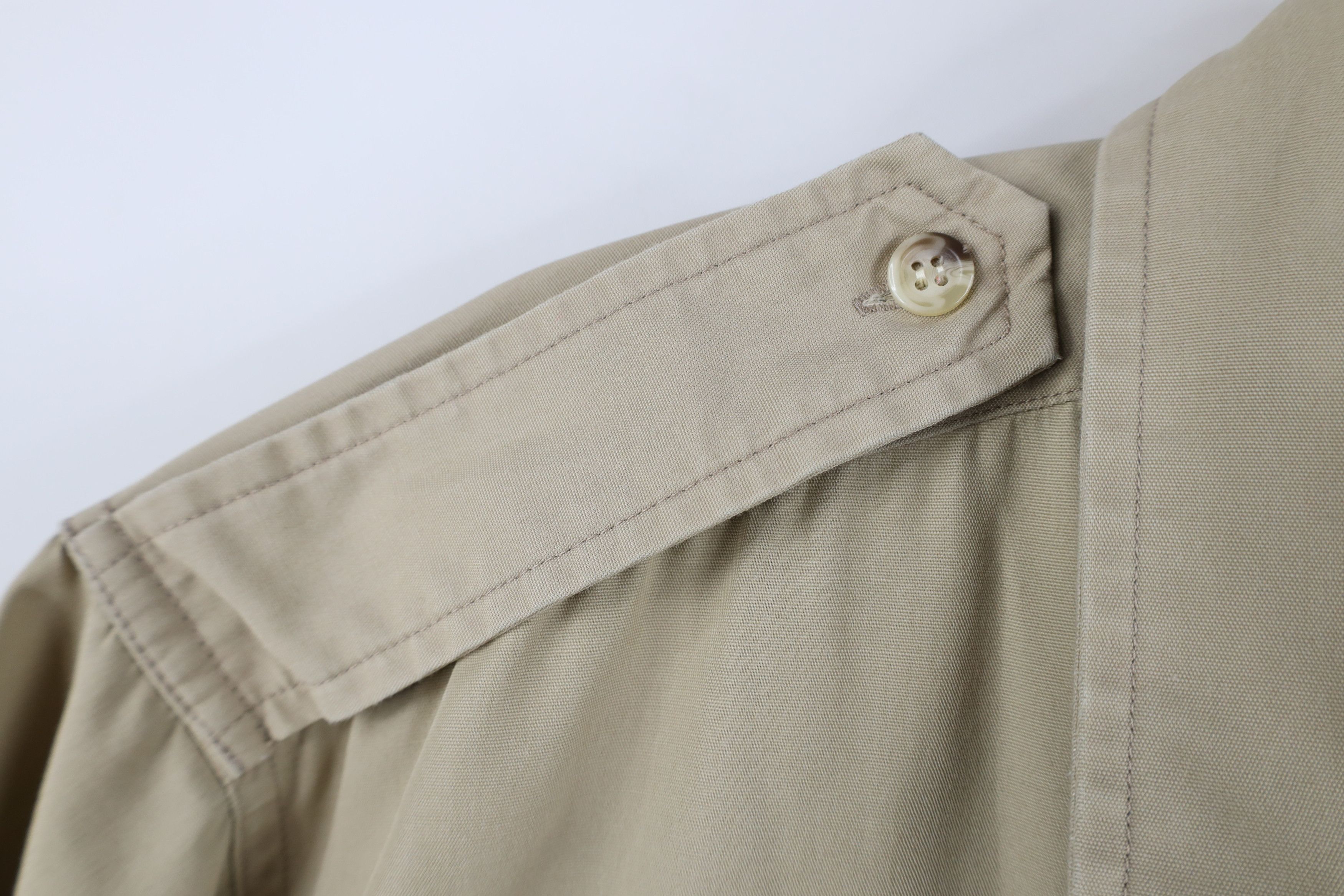 Cabelas Vintage 90s Cabelas Safari Bush Collared Button Shirt Khaki Size US L / EU 52-54 / 3 - 8 Thumbnail