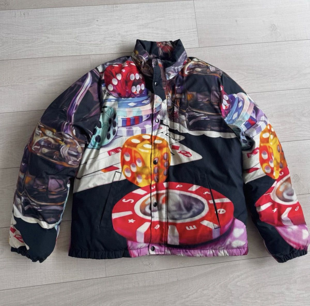 Supreme Supreme casino down nuptse puffy jacket black Size US L / EU 52-54 / 3 - 1 Thumbnail