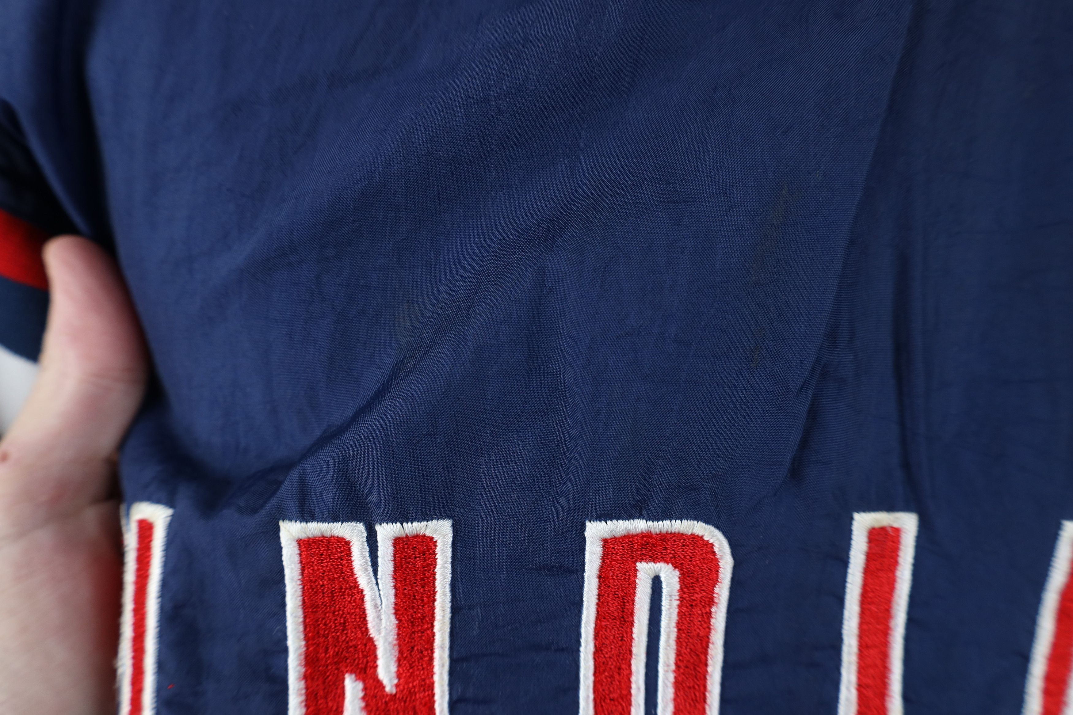 Starter Vintage 90s Starter Cleveland Indians Windbreaker Jacket Size US XL / EU 56 / 4 - 8 Thumbnail