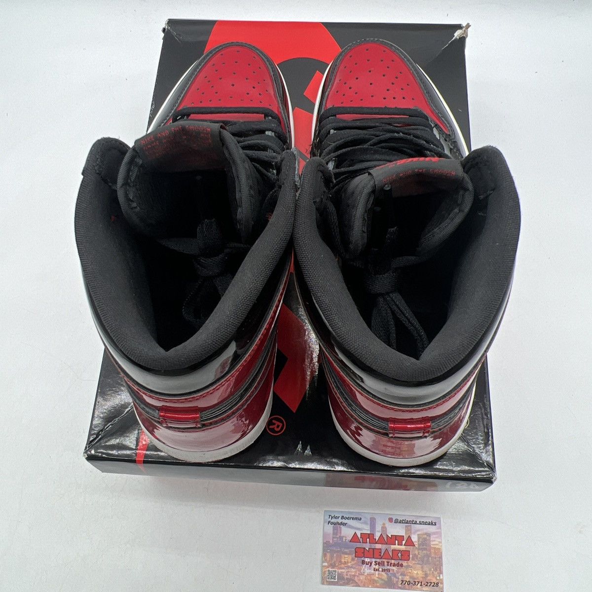 Nike Air Jordan 1 high bred Size US 10 / EU 43 - 7 Thumbnail