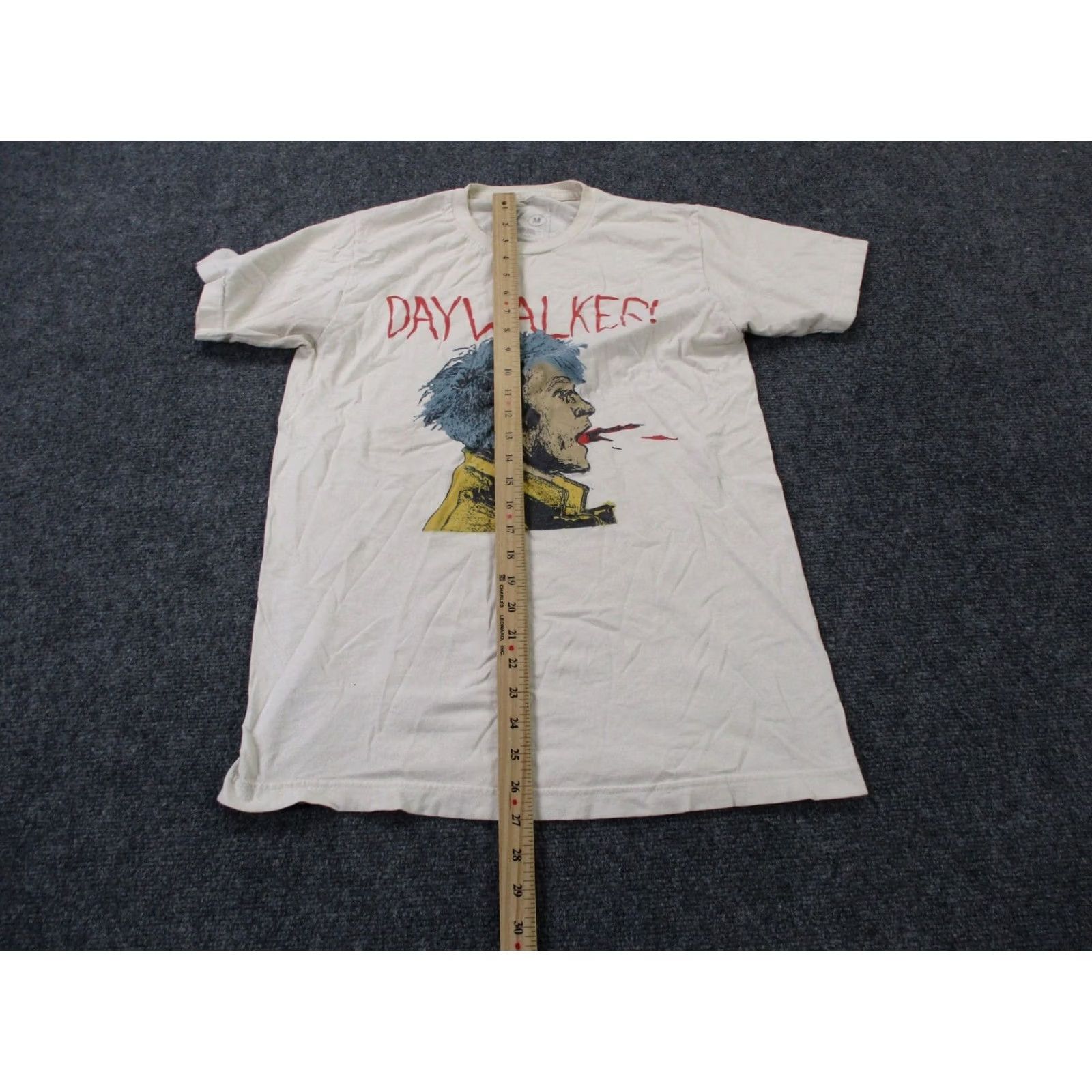 Vintage Machine Gun Kelly T Shirt Mens M White Daywalker Graphic Tee MGK Merch XX Music Shirt Size US M / EU 48-50 / 2 - 3 Thumbnail