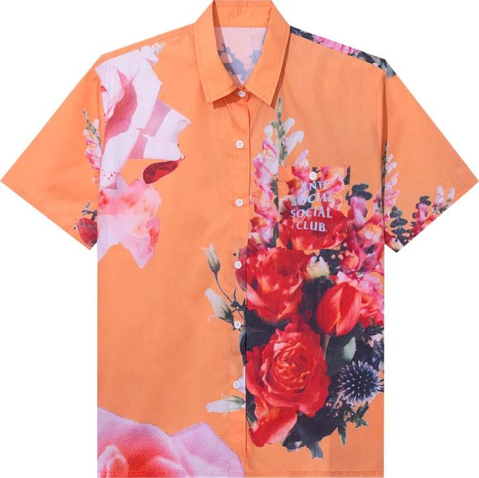Anti Social Social Club Kkoch summers over short sleeve button up Size US L / EU 52-54 / 3 - 1 Thumbnail