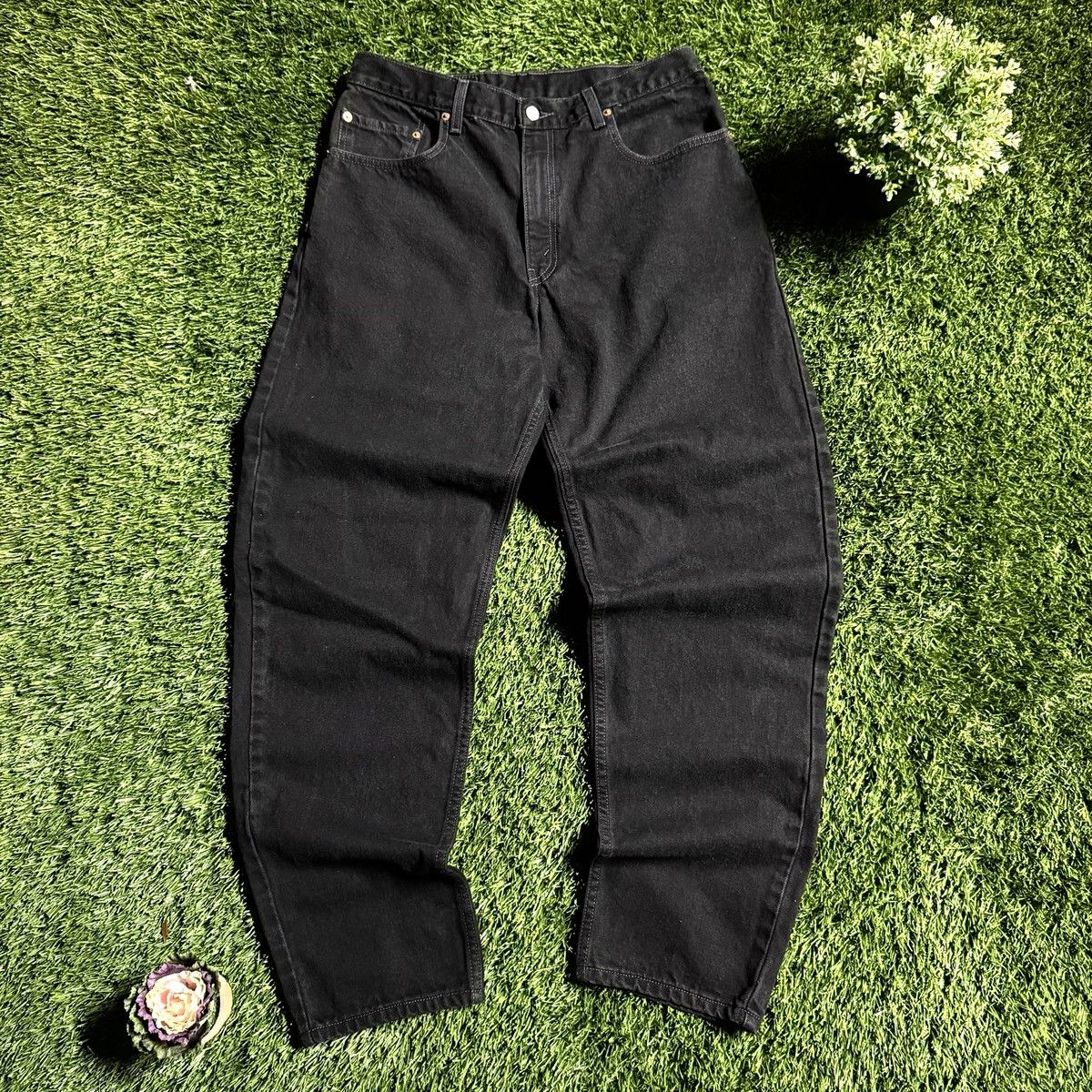 Levi's × Levi's Vintage Clothing × Vintage Y2K Vintage Levi’s 560s Denim Jeans - Loose Fit Tapered Leg Size US 33 - 1 Thumbnail