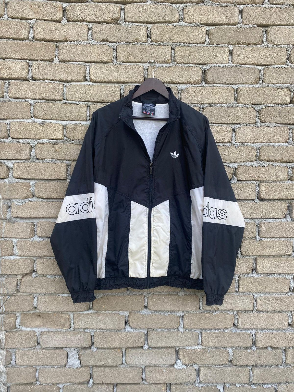 Adidas Vintage 90s Adidas Windbreaker Jacket Size US L / EU 52-54 / 3 - 2 Thumbnail