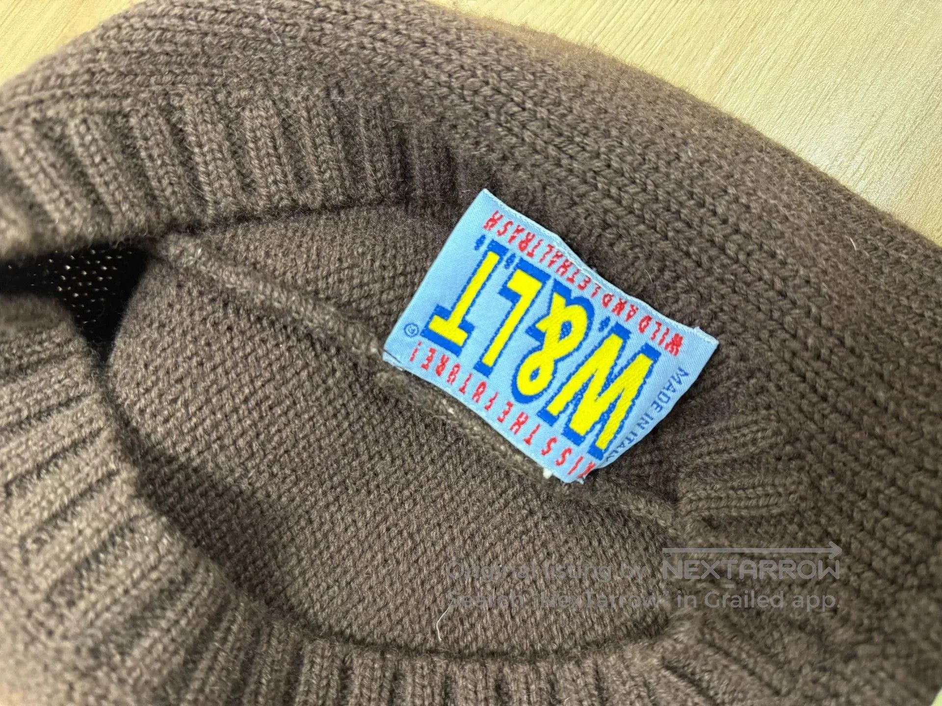 Walter Van Beirendonck walter van beirendonck bear knit cap. Size ONE SIZE - 3 Thumbnail