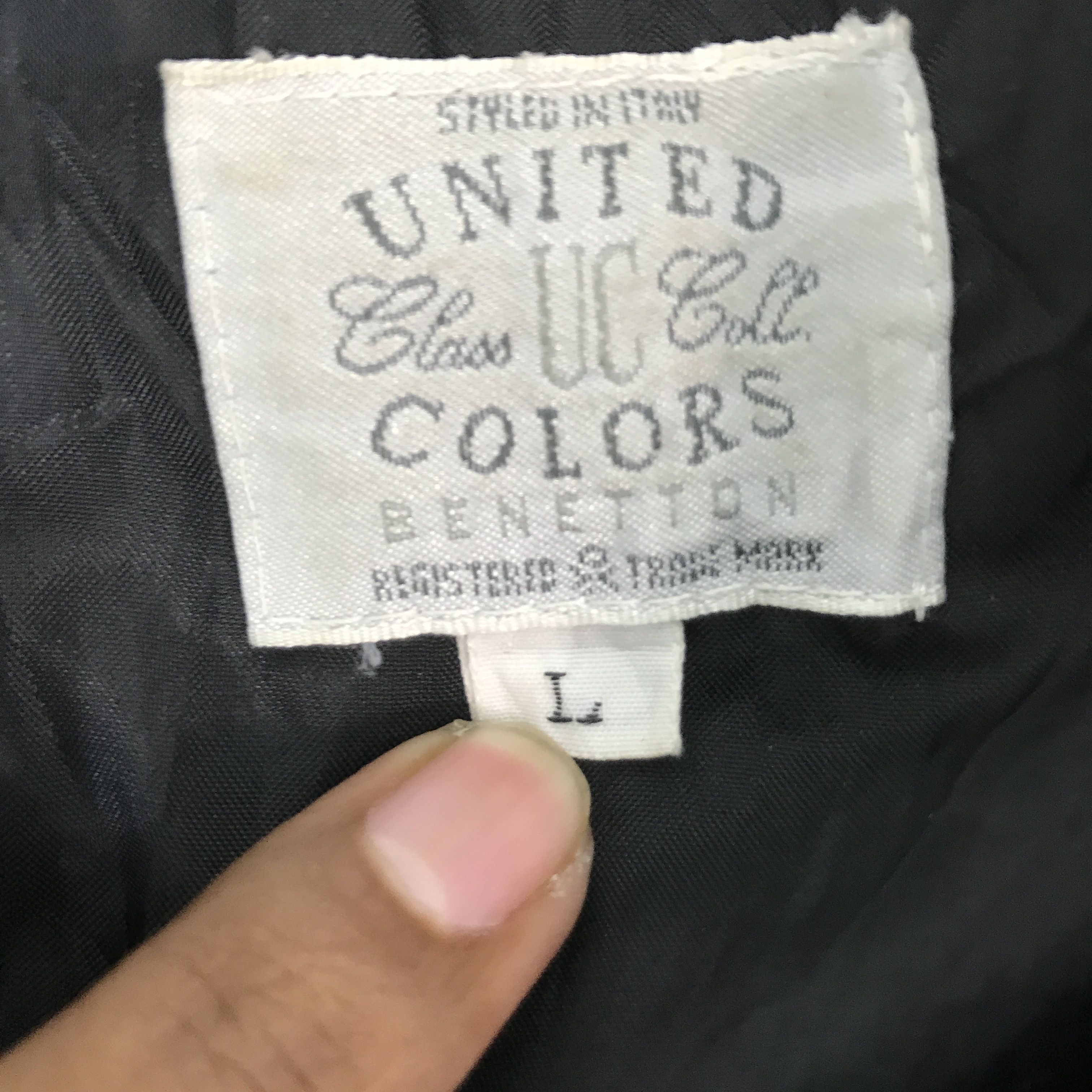 United Colors Of Benetton UNITED COLORS OF BENETTON VARIETY SNAP BUTTON JACKET Size US L / EU 52-54 / 3 - 8 Thumbnail