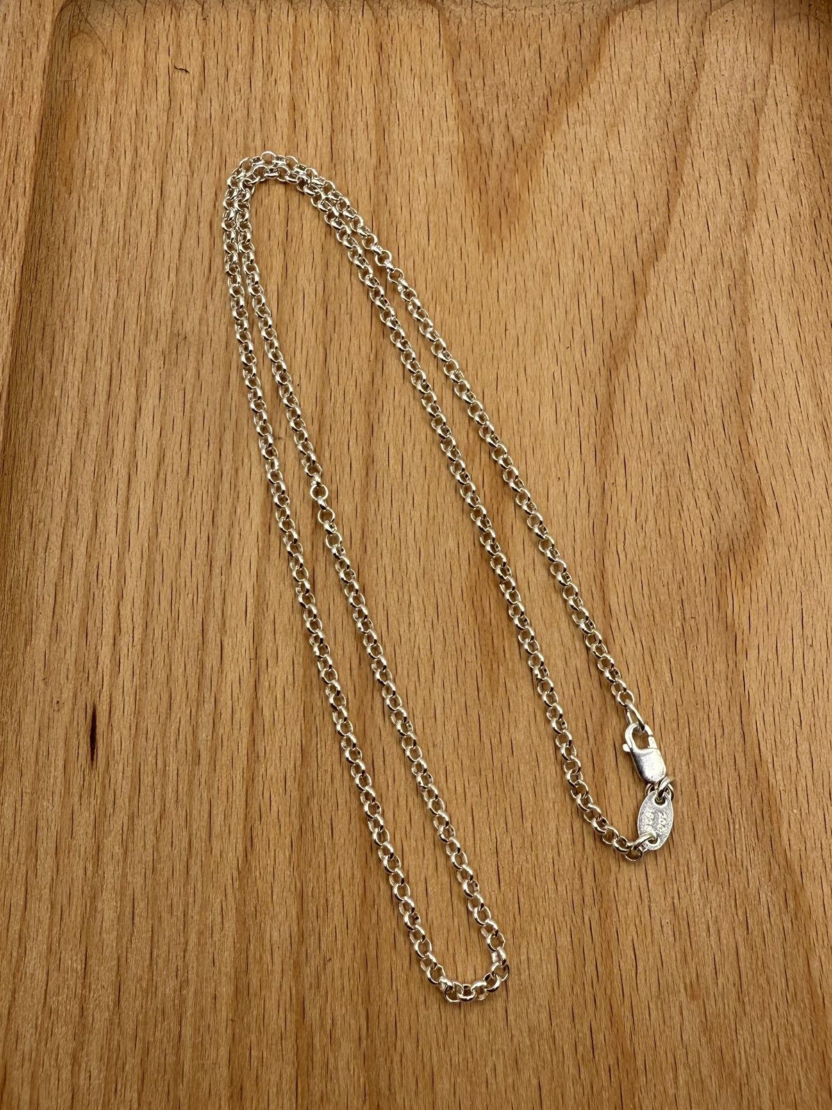 Chrome Hearts Chrome Hearts 18 inch Roll Chain Necklace Size ONE SIZE - 1 Thumbnail
