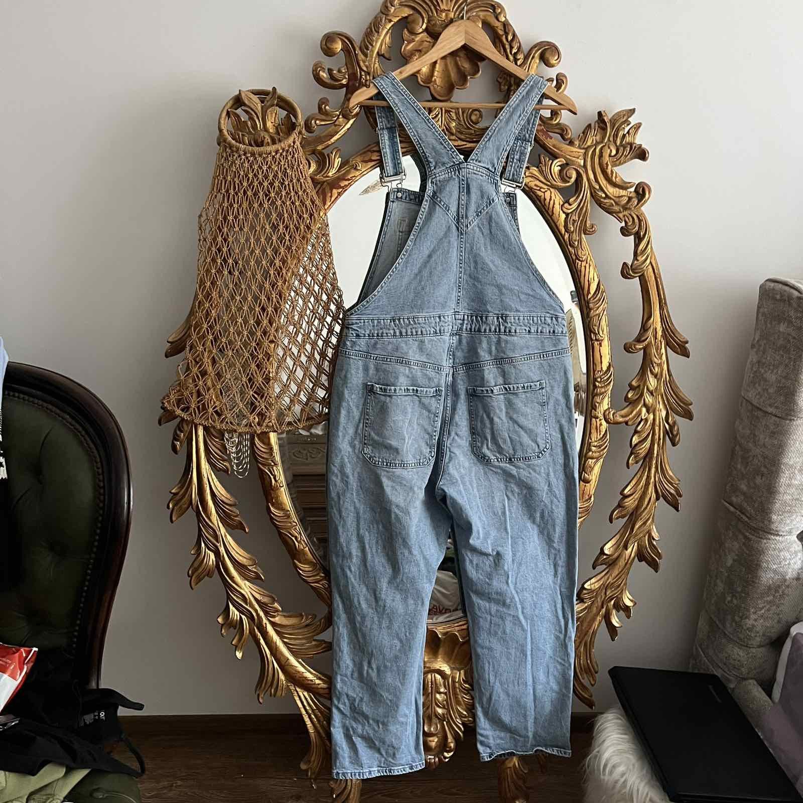 Gap GAP DENIM OVERALLS SZ L Size 26" / US 2 / IT 38 - 2 Thumbnail