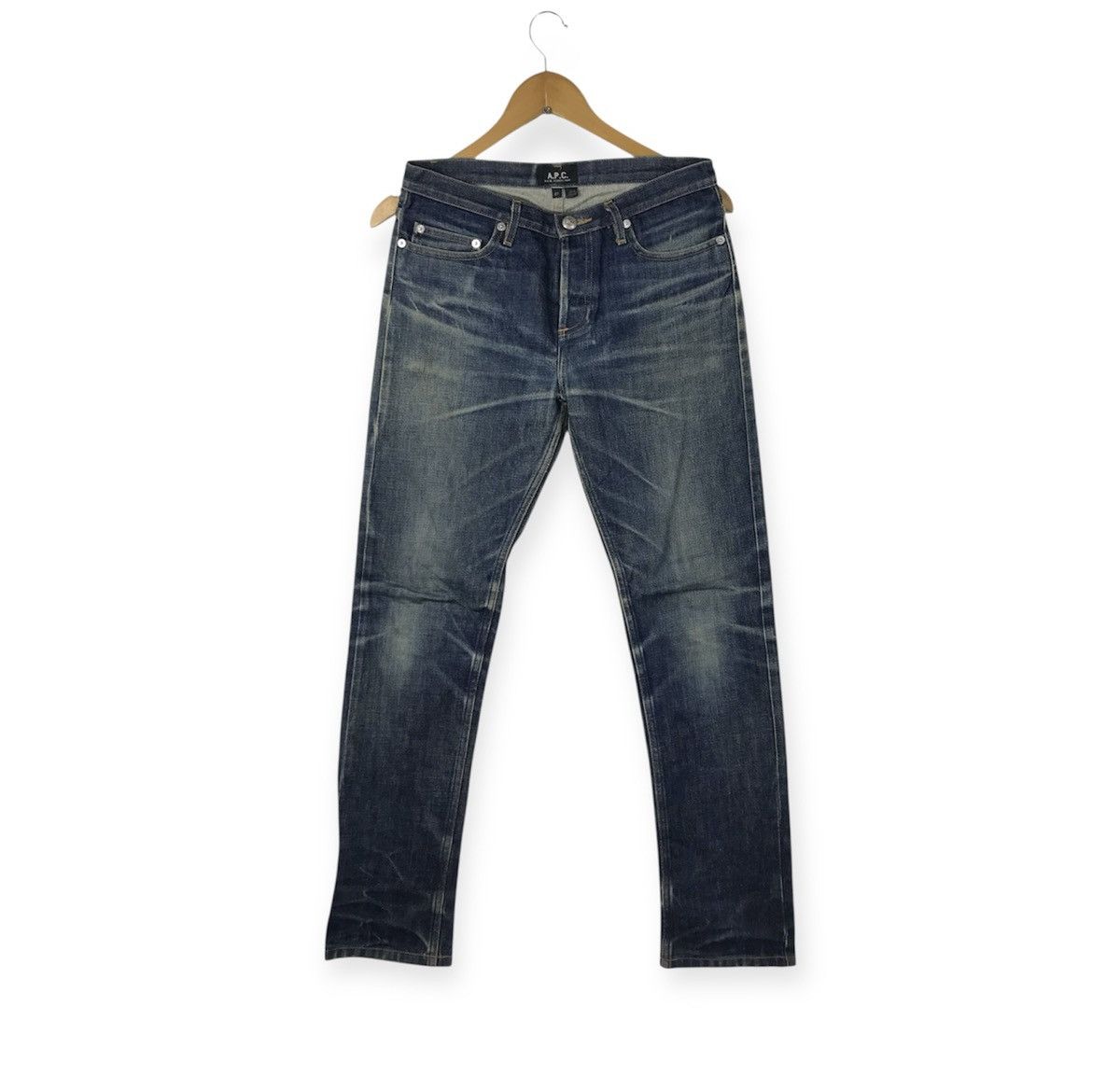 A.P.C. A.P.C New Cure Denim Jeans Small Size Size US 27 - 1 Thumbnail