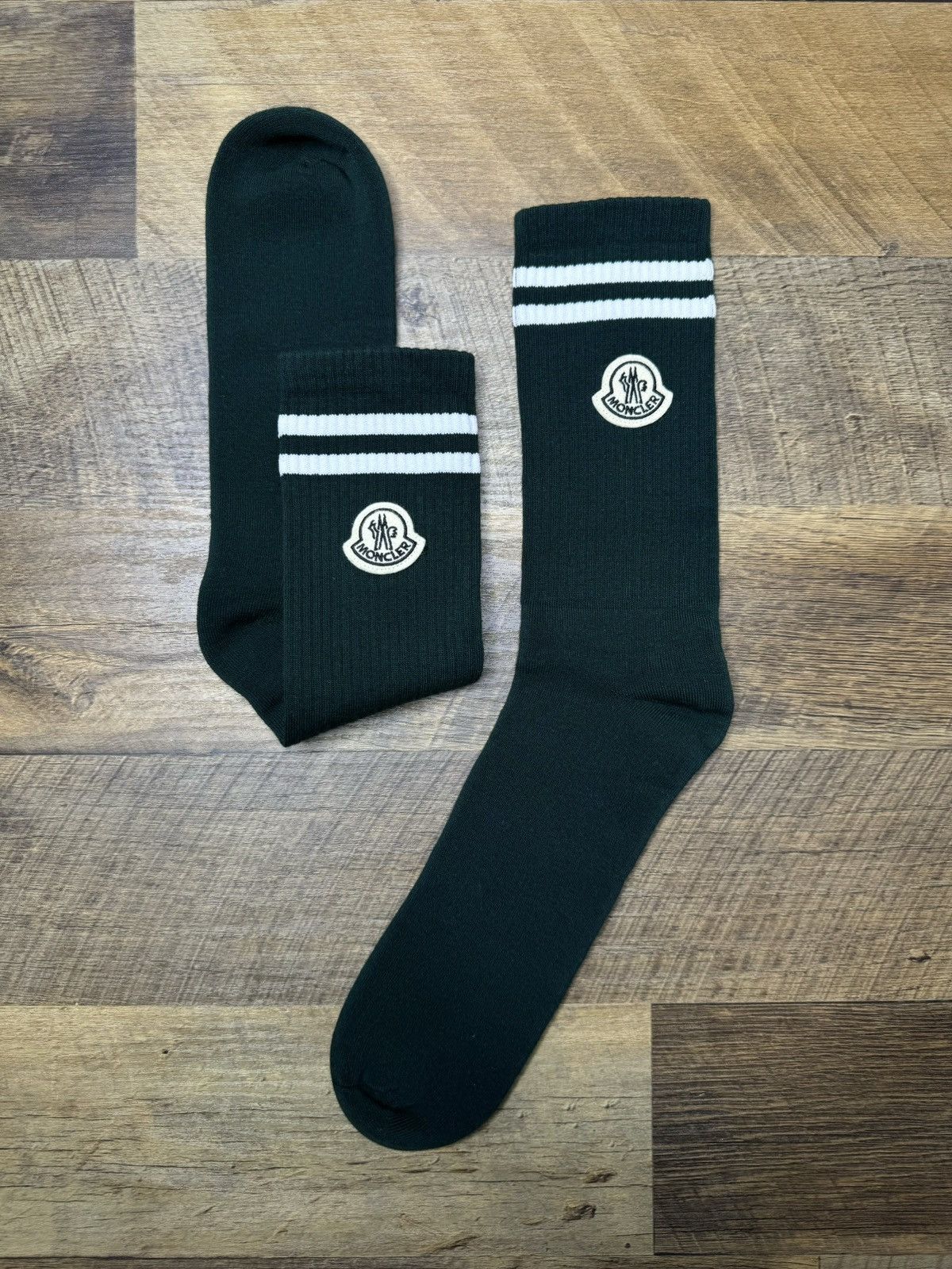 Fragment Design × Moncler Moncler Genius Fragment FRGMT high socks 3 Pack Size ONE SIZE - 4 Thumbnail