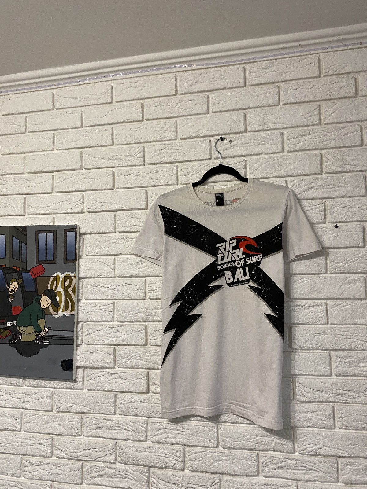 Rip Curl Rip Curl school of surf bali tshirt Size US S / EU 44-46 / 1 - 1 Thumbnail