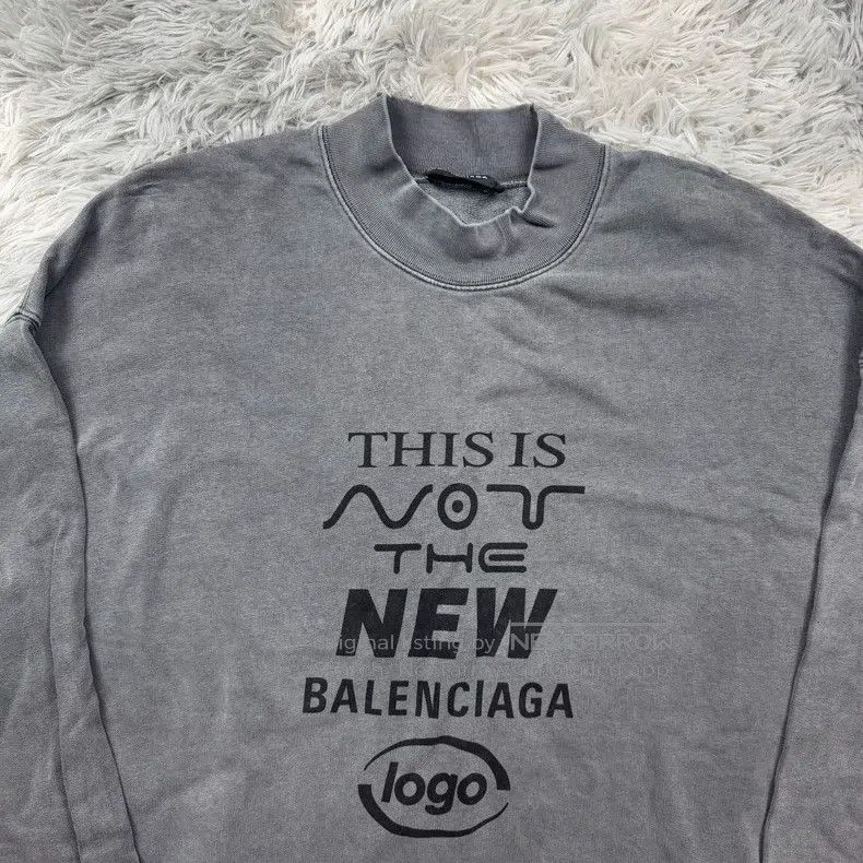 Balenciaga Balenciaga Slogan Hoodie Size US M / EU 48-50 / 2 - 3 Thumbnail