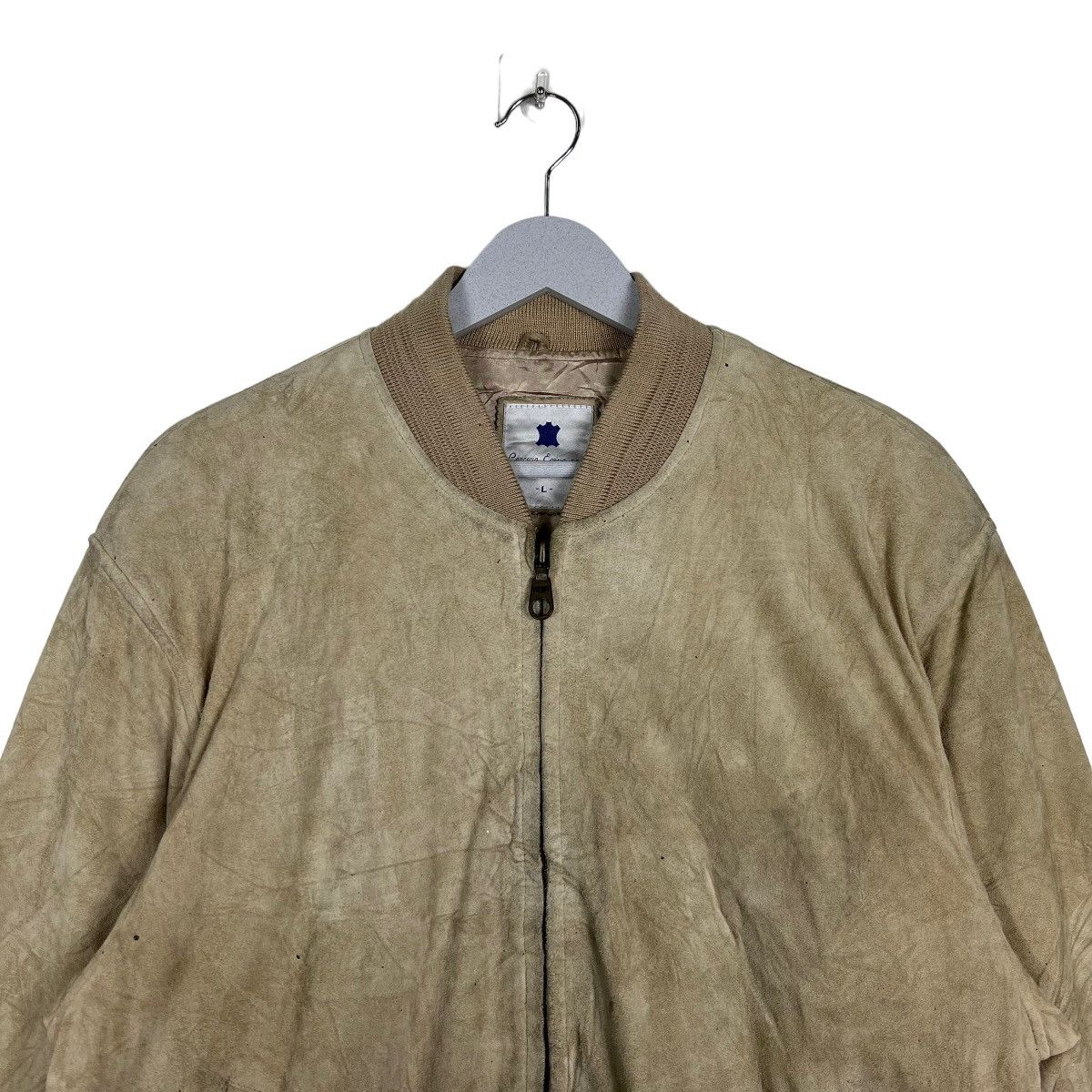 Japanese Brand 🔥 CONCERIA EGERIA LEATHER JACKET Size US L / EU 52-54 / 3 - 4 Thumbnail