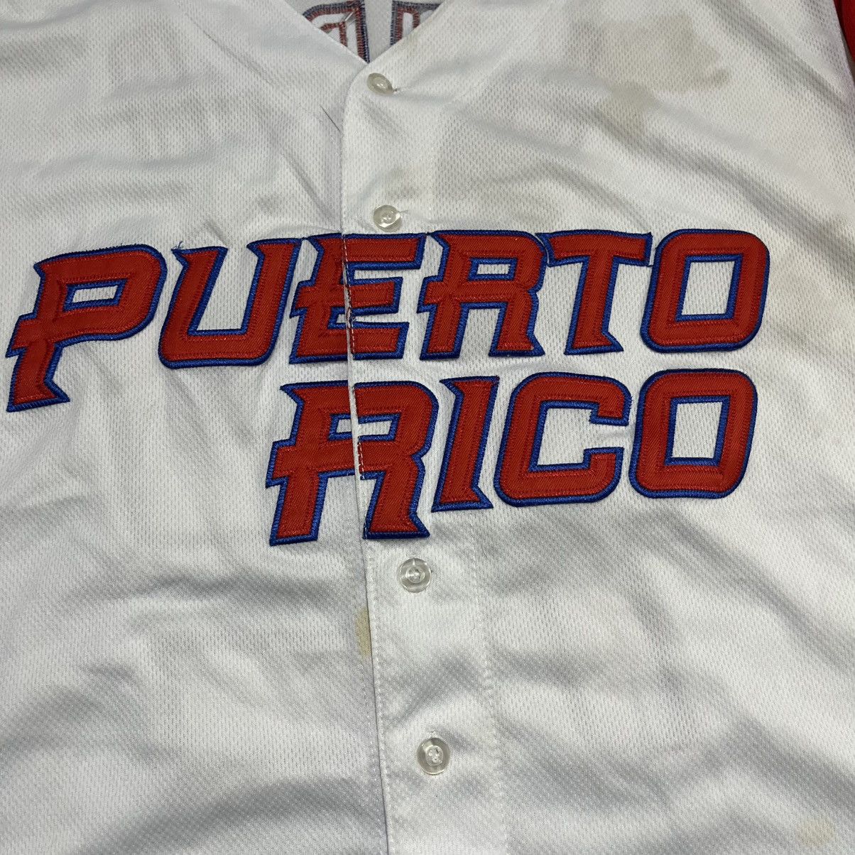 Majestic Puerto Rico Francisco Lindor World Baseball Classic Jersey Size US M / EU 48-50 / 2 - 5 Thumbnail
